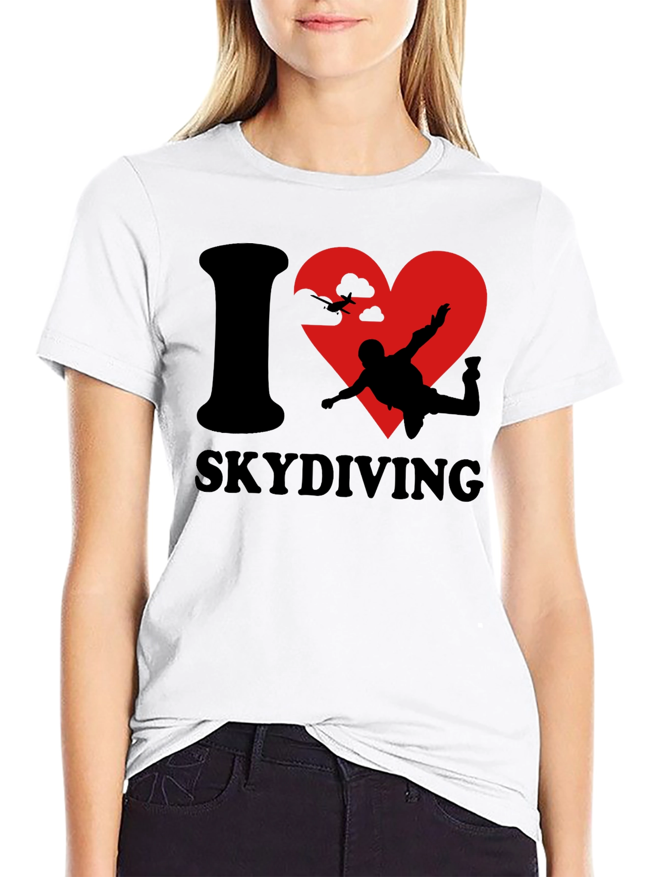 I Love Skydiving T-Shirt