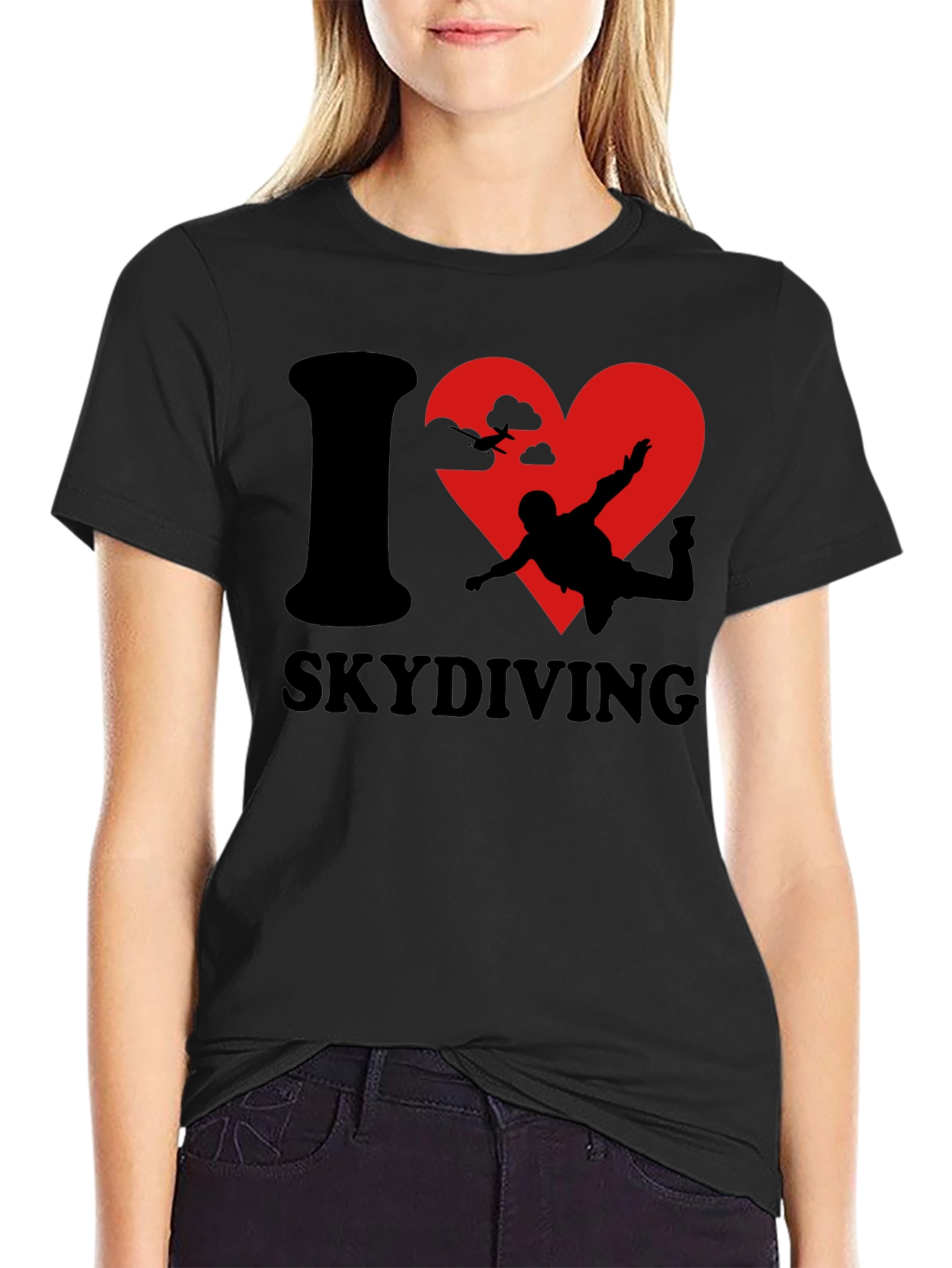 I Love Skydiving T-Shirt