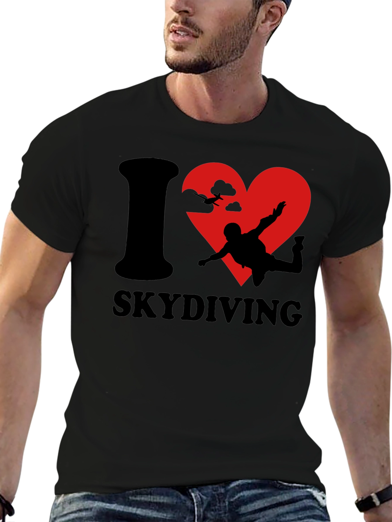 I Love Skydiving T-Shirt