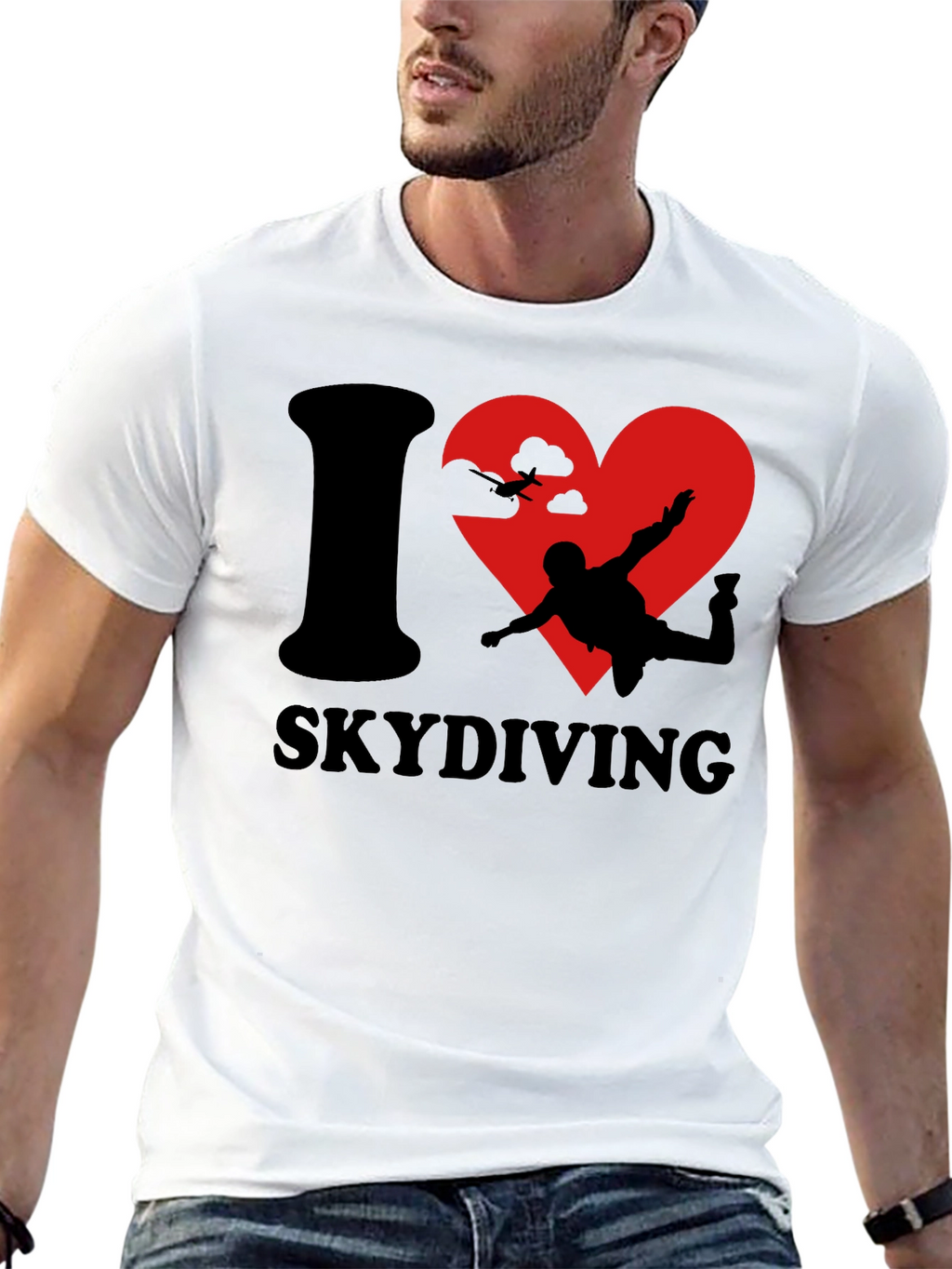 I Love Skydiving T-Shirt
