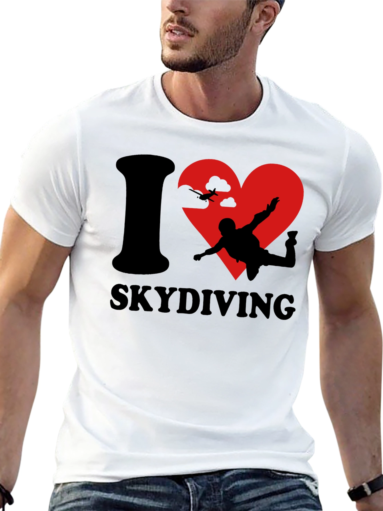 I Love Skydiving T-Shirt