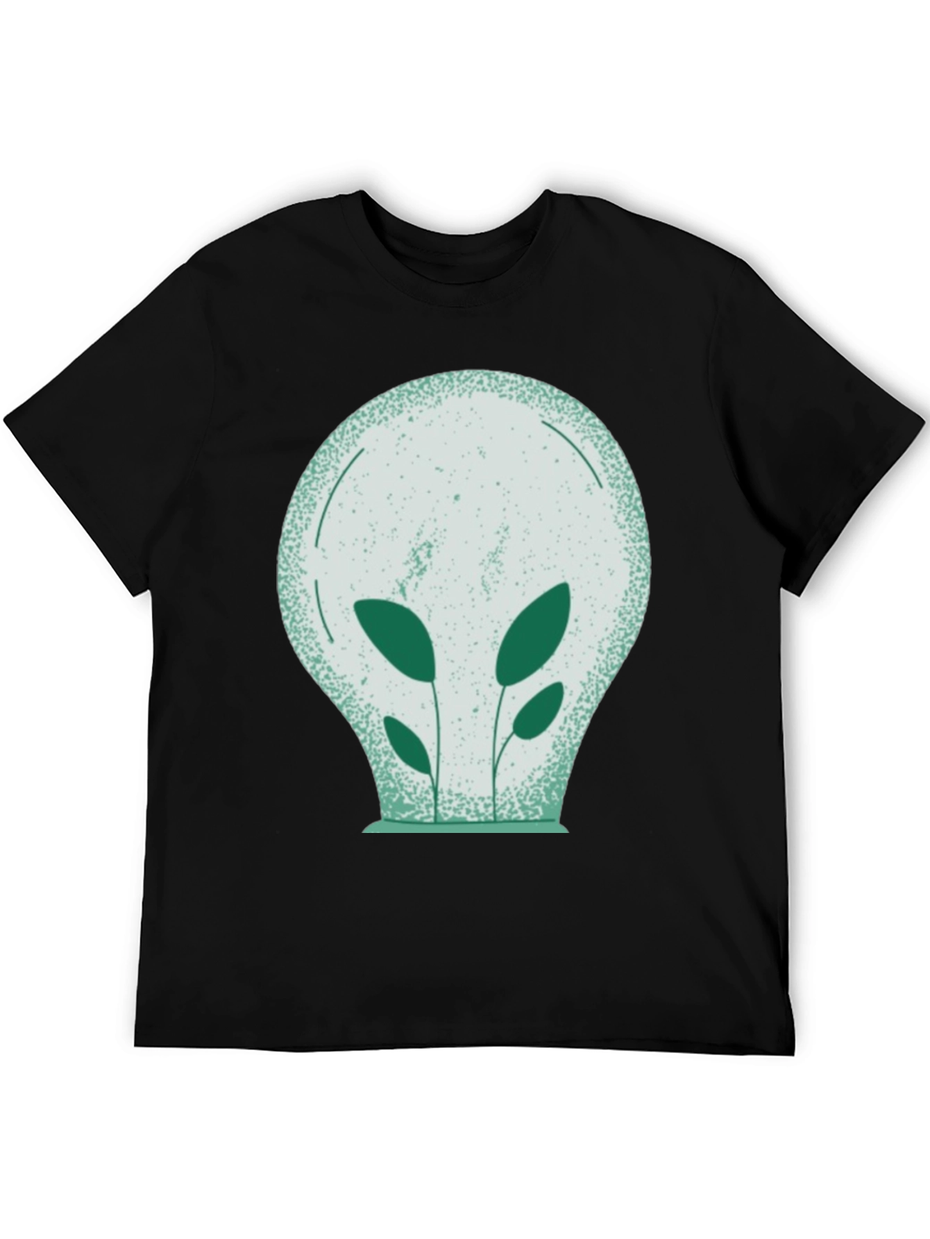 Eco-Friendly Plant Bulb Graphic Tee