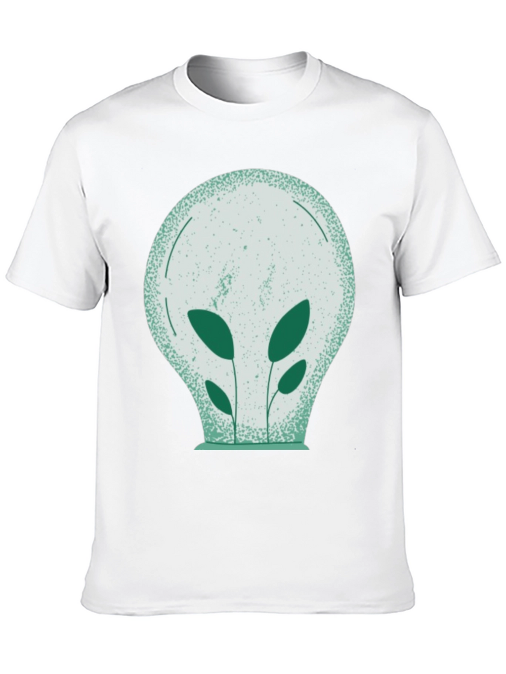 Eco-Friendly Plant Bulb Graphic Tee