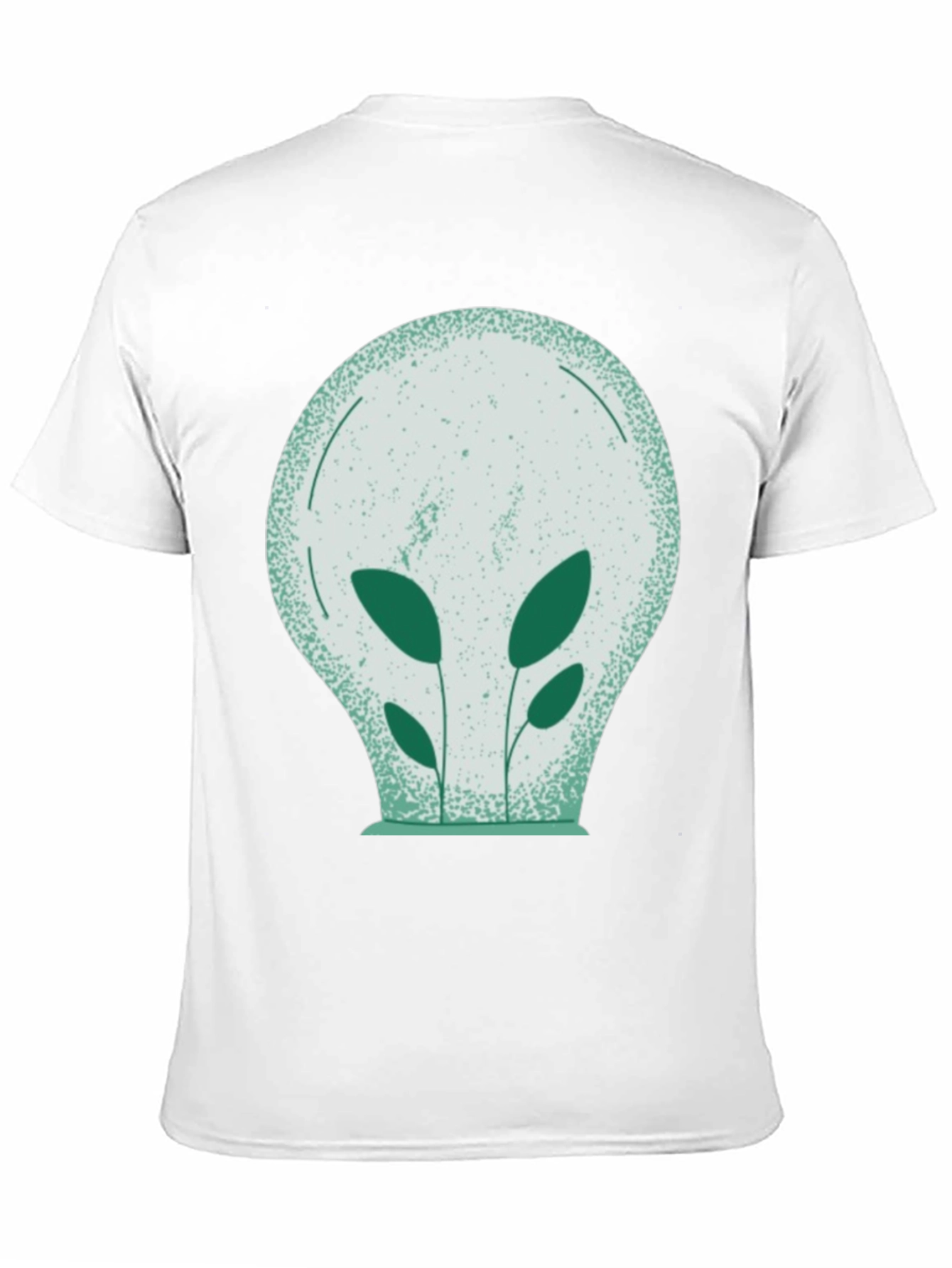 Eco-Friendly Plant Bulb Graphic Tee