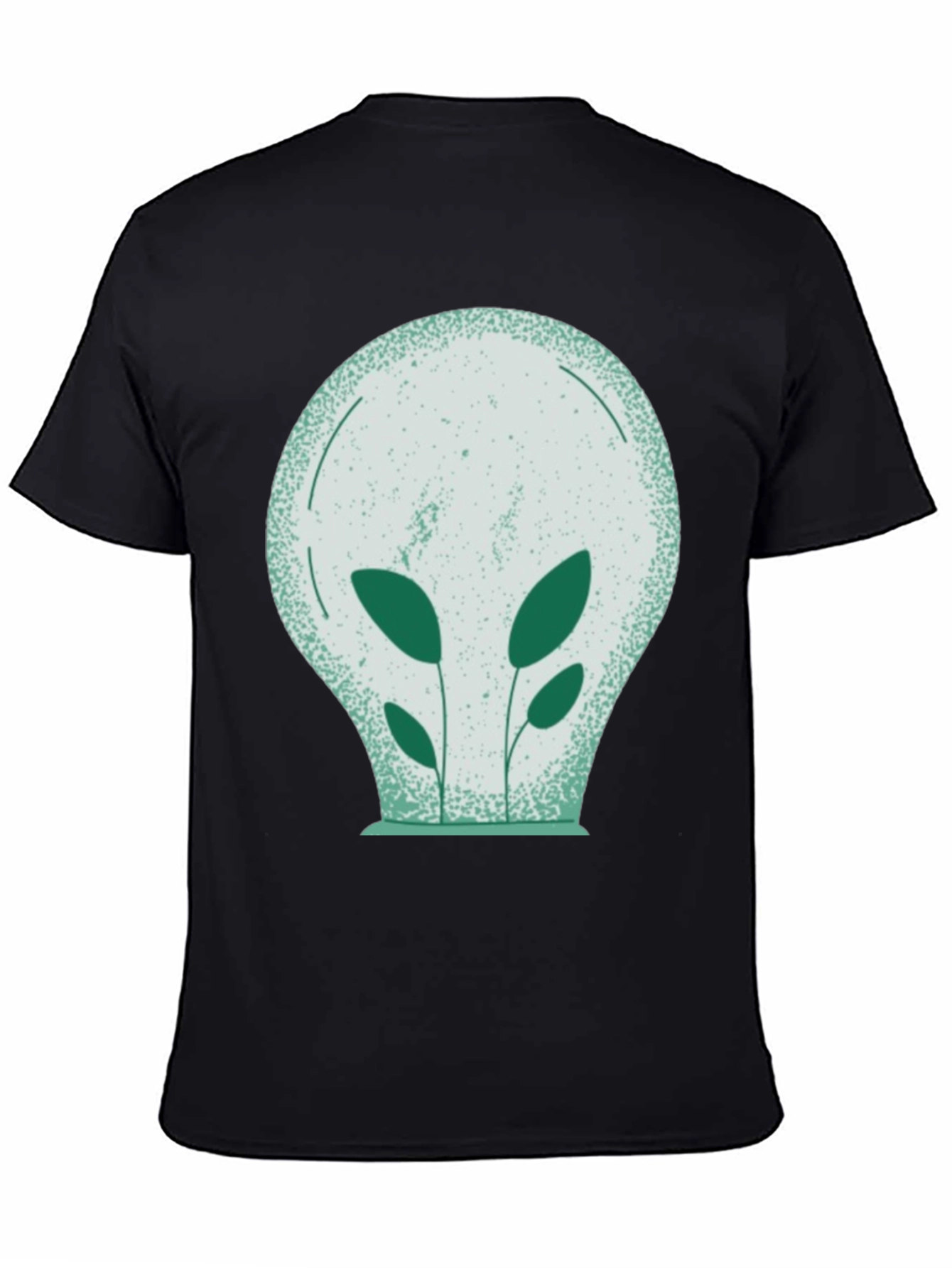 Eco-Friendly Plant Bulb Graphic Tee