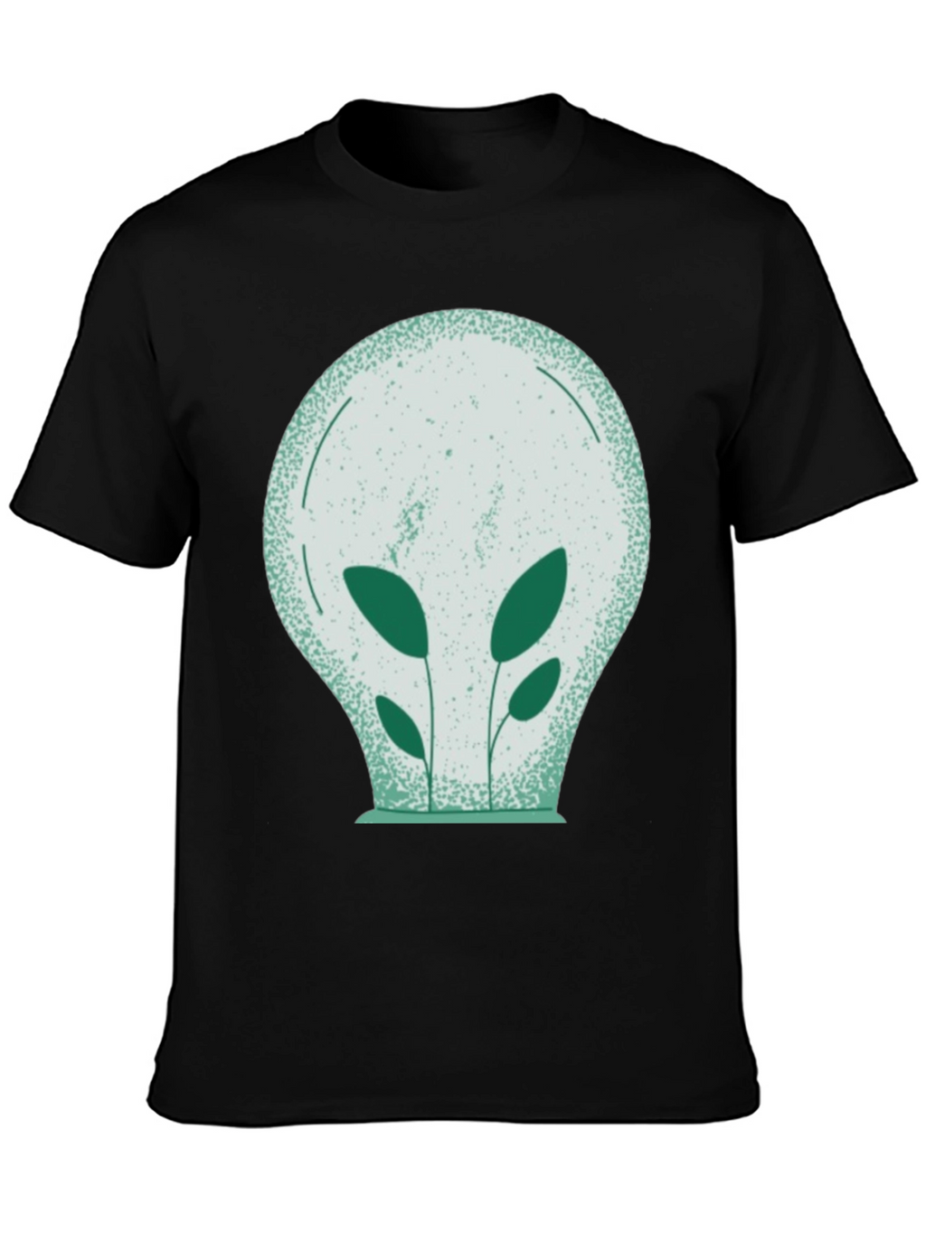 Eco-Friendly Plant Bulb Graphic Tee
