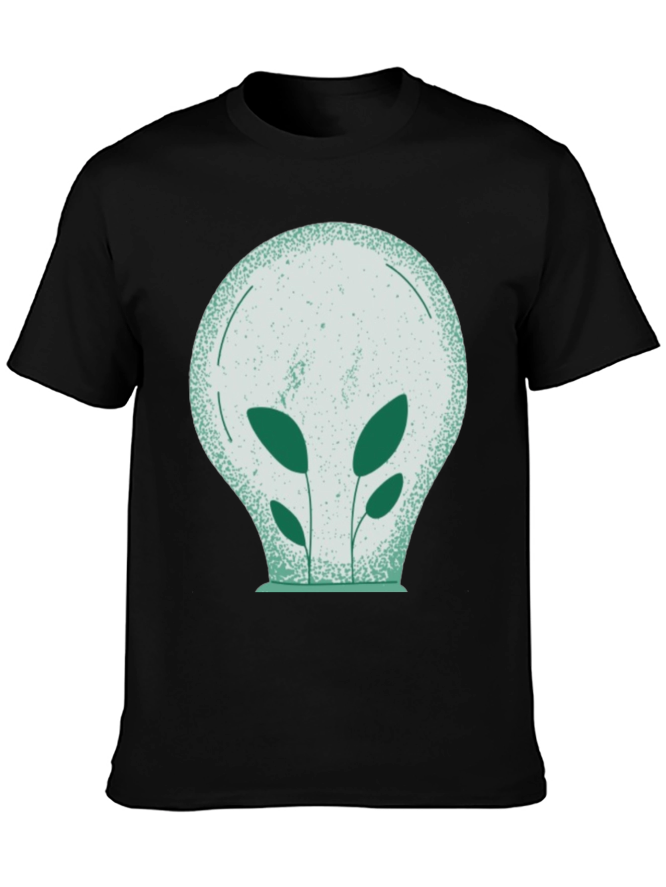 Eco-Friendly Plant Bulb Graphic Tee