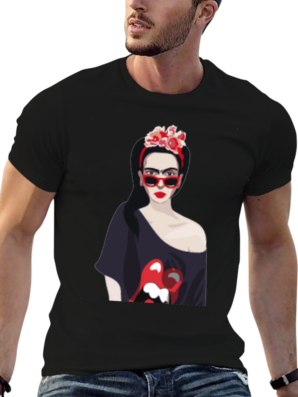 Frida Kahlo Graphic Tee - Artistic Statement Shirt
