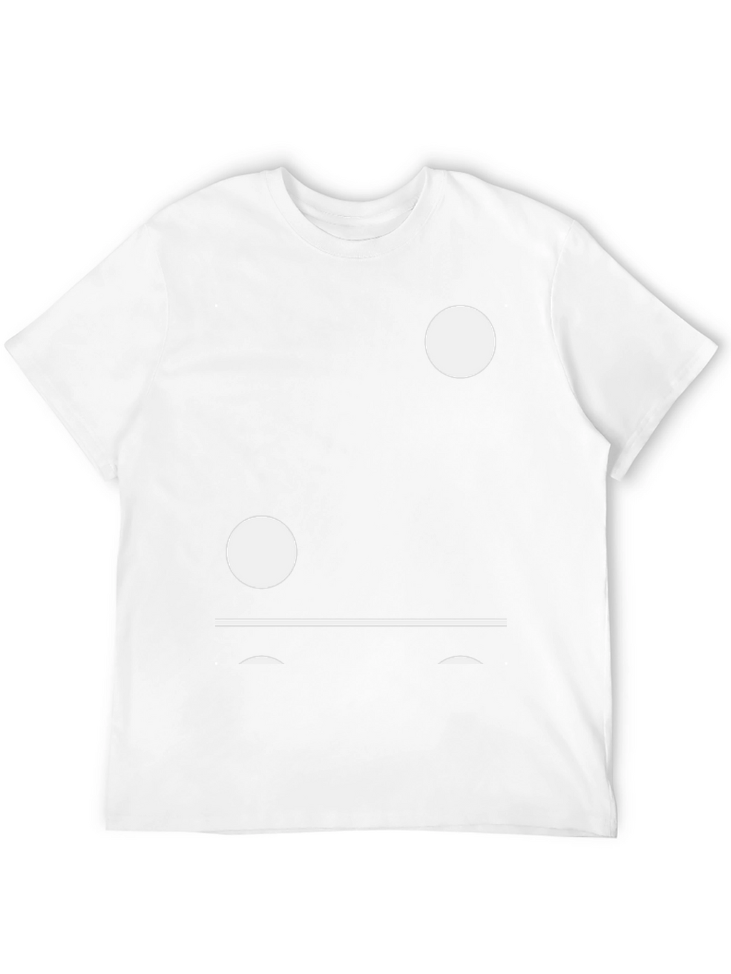 Domino Inspired Black T-Shirt