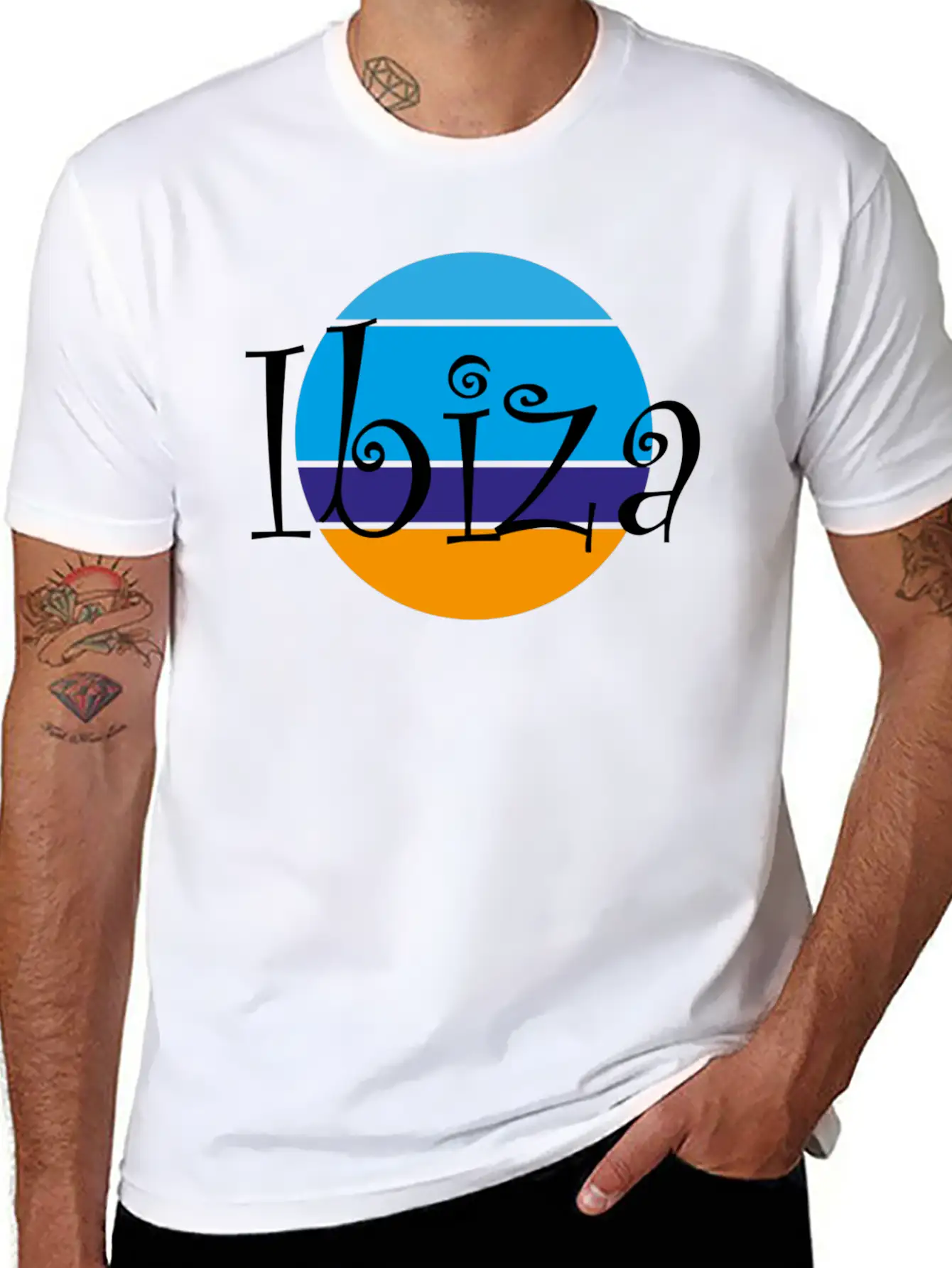 Ibiza Unisex Casual T-Shirt – Clean Design For Daily Comfort