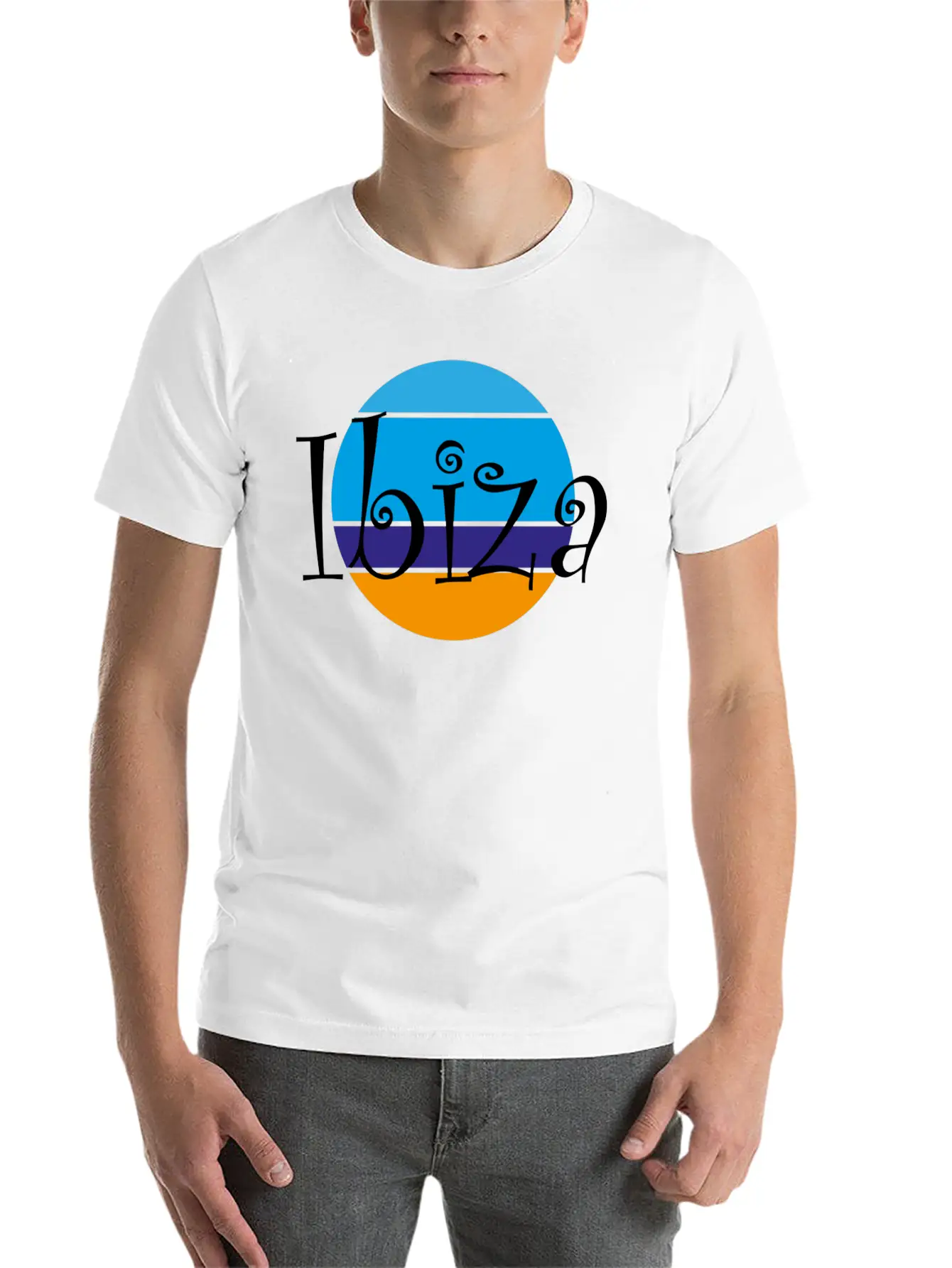 Ibiza Unisex Casual T-Shirt – Clean Design For Daily Comfort