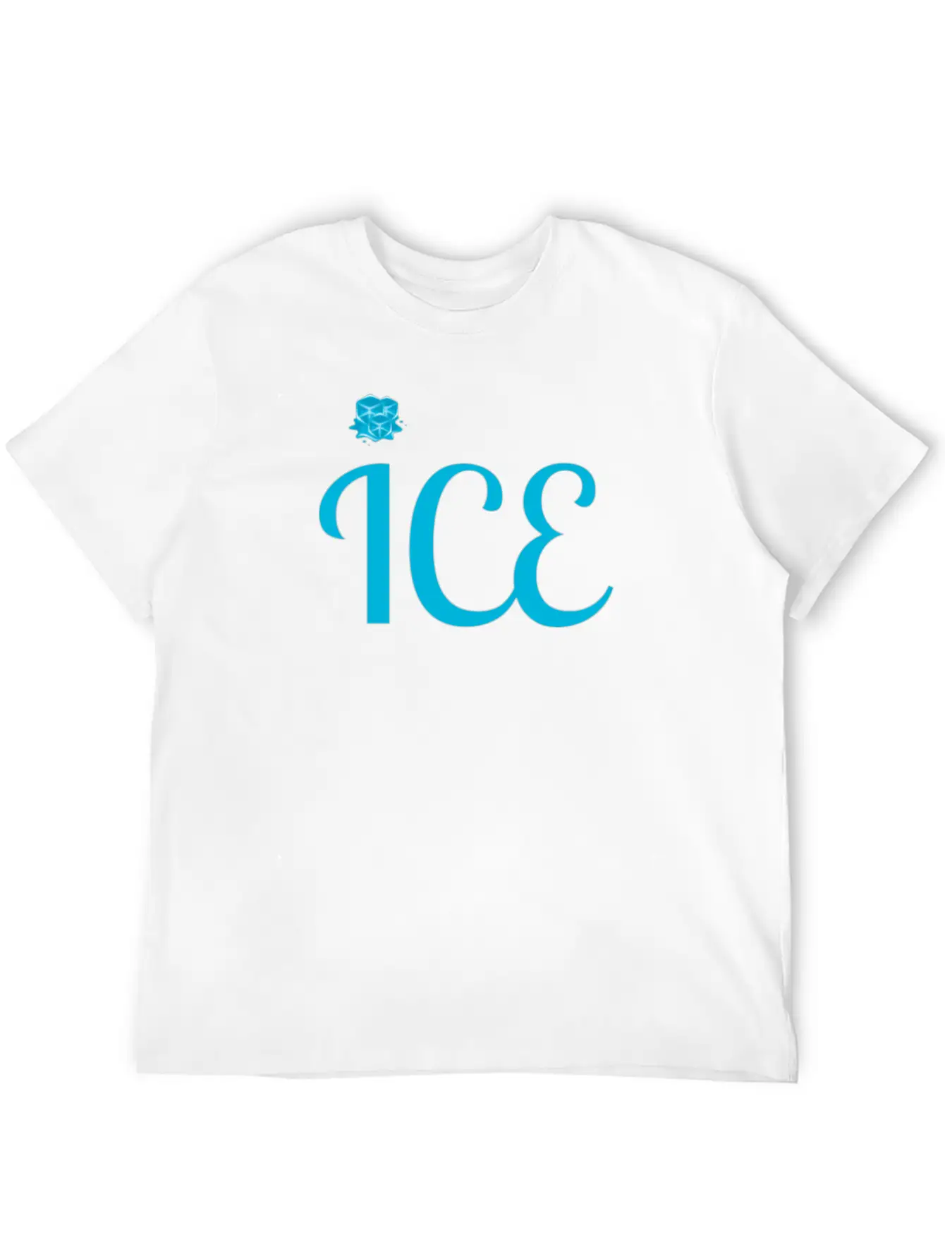 ICE Classic Fit Graphic Tee For Daily Comfort – Unisex Cotton Shirt