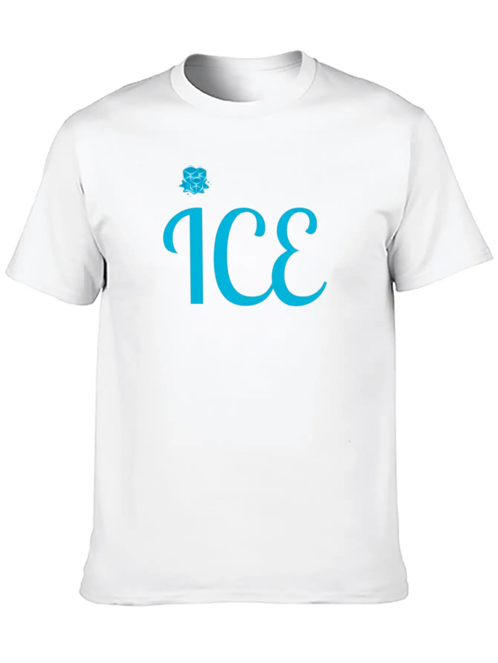 ICE Classic Fit Graphic Tee For Daily Comfort – Unisex Cotton Shirt