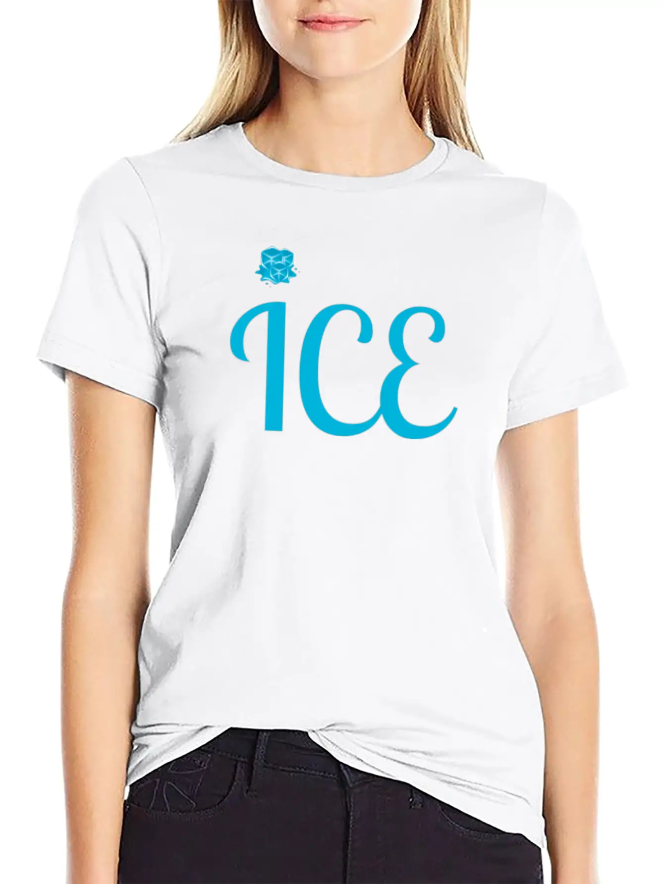 ICE Classic Fit Graphic Tee For Daily Comfort – Unisex Cotton Shirt
