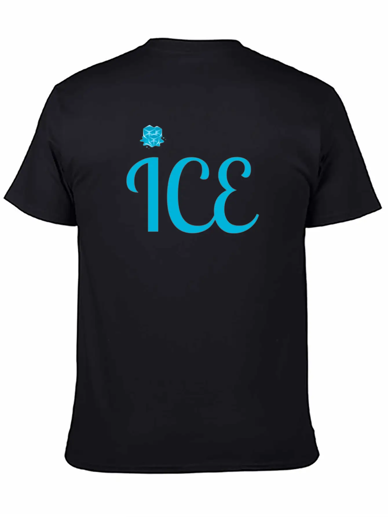 ICE Classic Fit Graphic Tee For Daily Comfort – Unisex Cotton Shirt