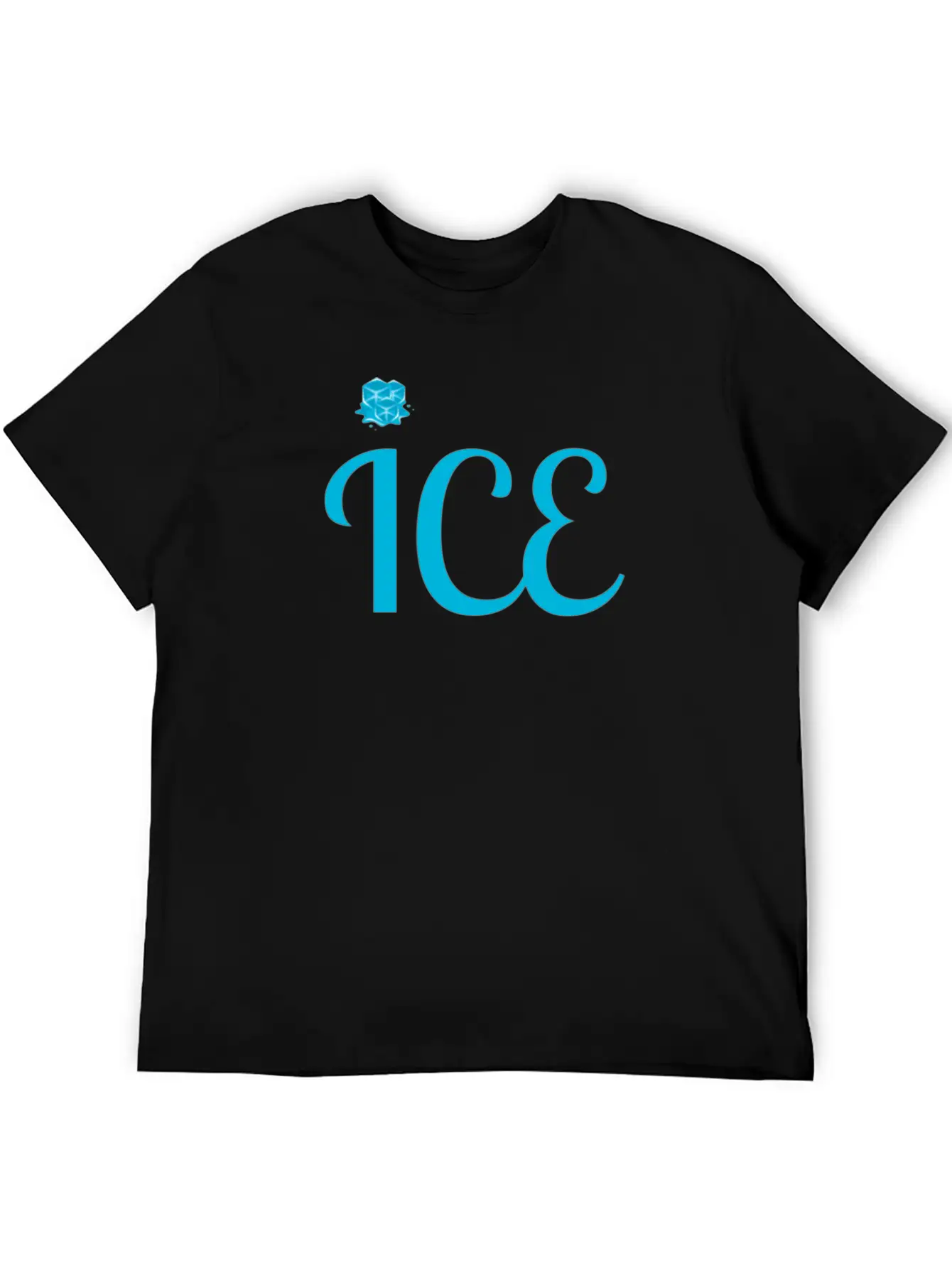 ICE Classic Fit Graphic Tee For Daily Comfort – Unisex Cotton Shirt
