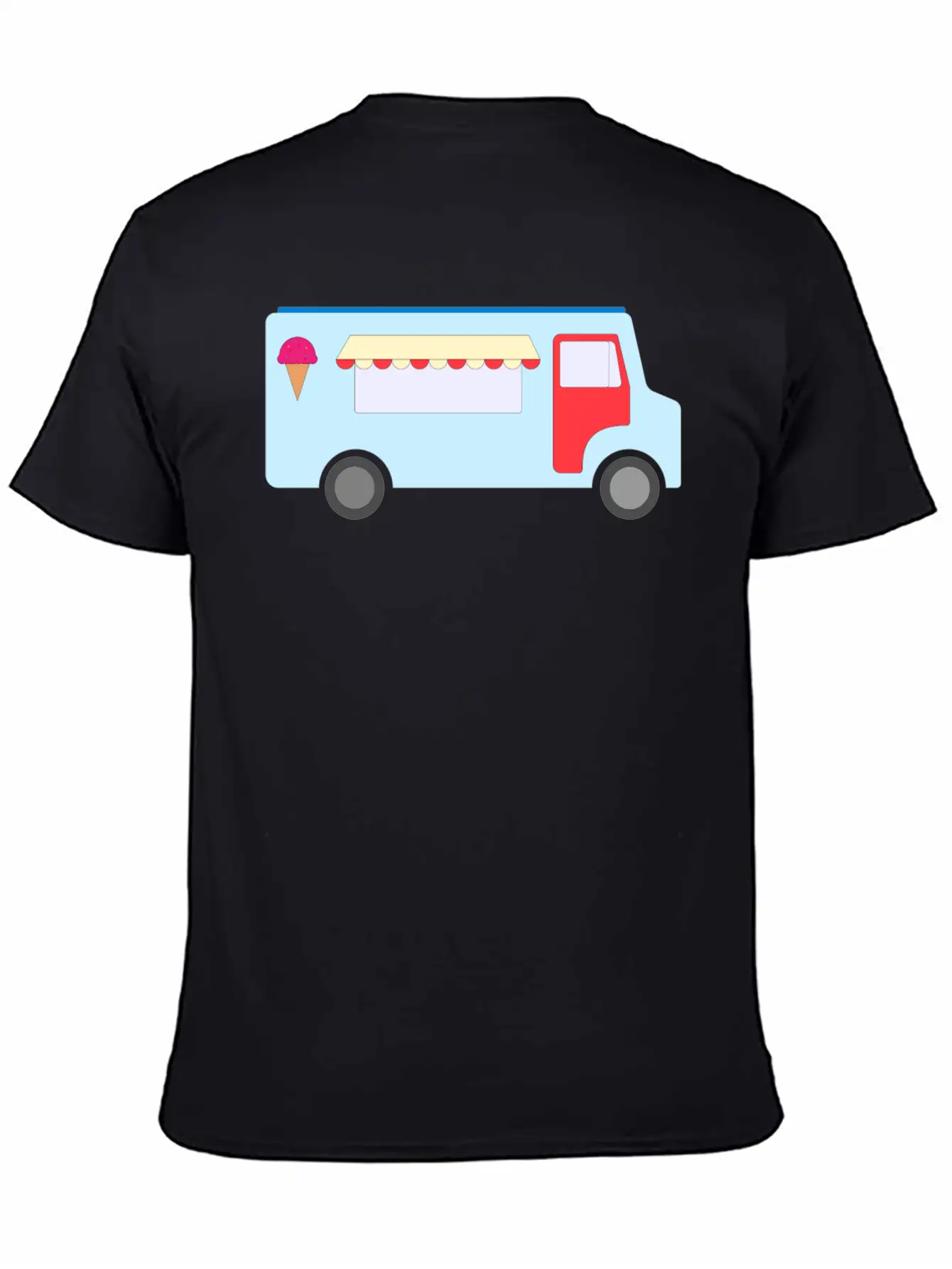 Ice Cream Truck Stylish Everyday T-Shirt – Unisex Basic Cotton Tee