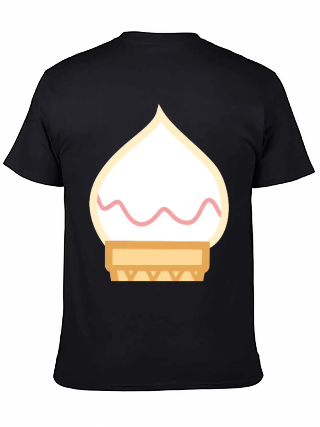 Ice Cream Unisex Casual T-Shirt – Clean Design For Daily Comfort