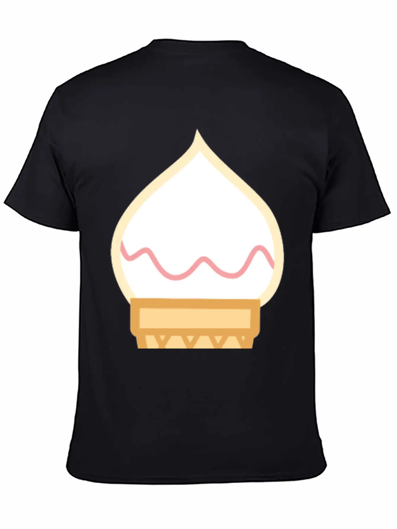 Ice Cream Unisex Casual T-Shirt – Clean Design For Daily Comfort