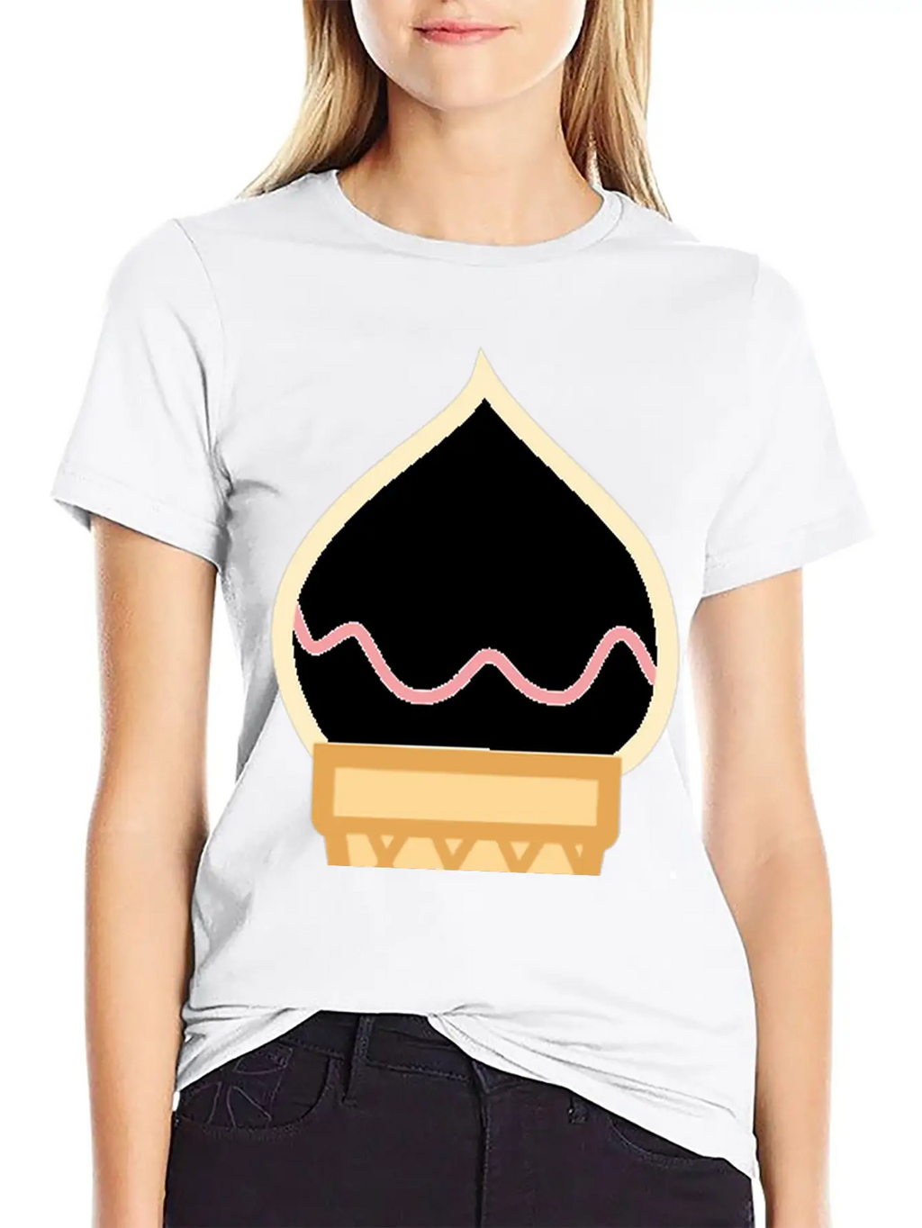 Ice Cream Unisex Casual T-Shirt – Clean Design For Daily Comfort