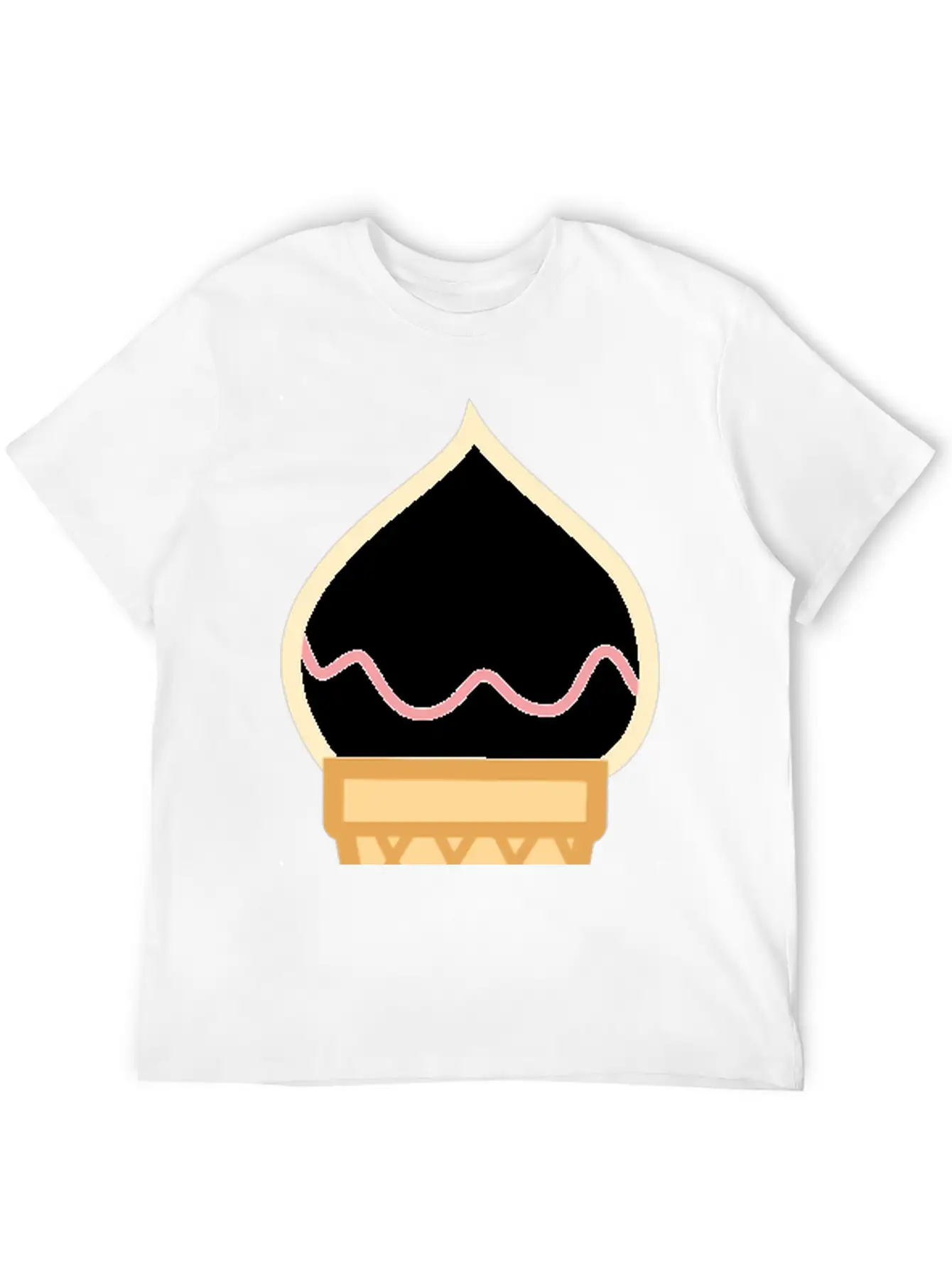 Ice Cream Unisex Casual T-Shirt – Clean Design For Daily Comfort