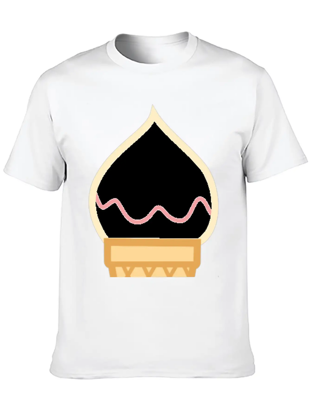Ice Cream Unisex Casual T-Shirt – Clean Design For Daily Comfort