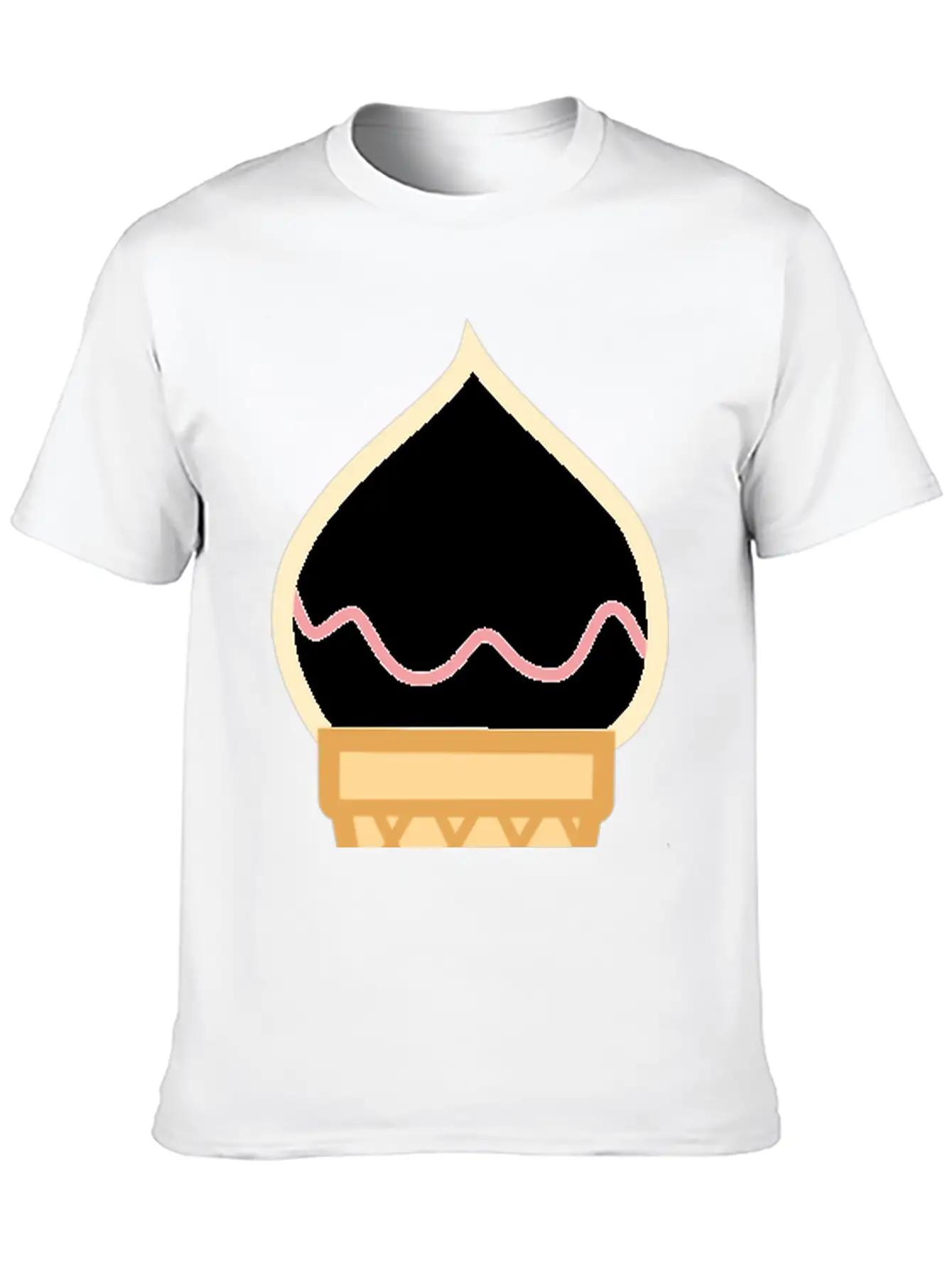 Ice Cream Unisex Casual T-Shirt – Clean Design For Daily Comfort