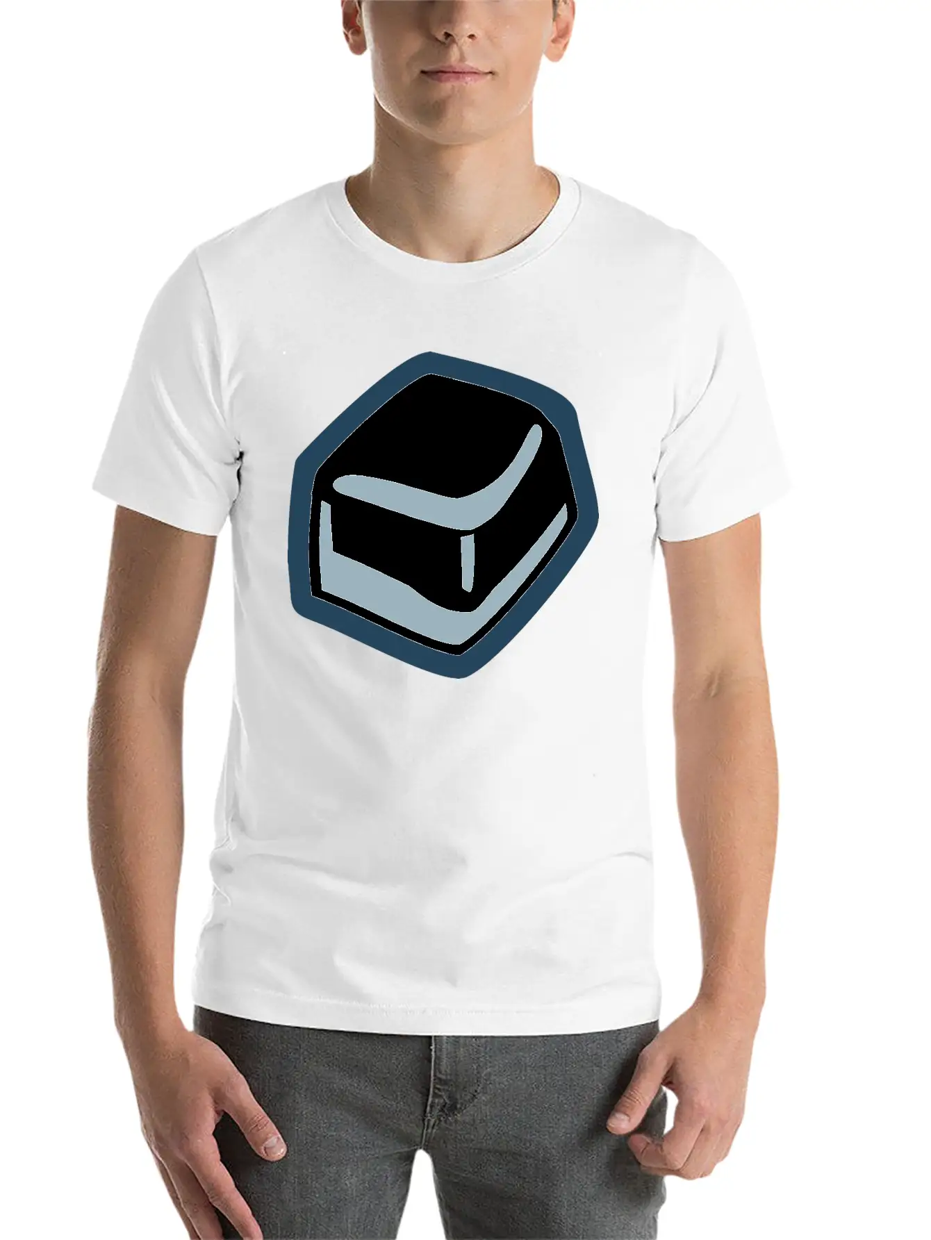 Ice Cubes Unisex Short Sleeve Soft Cotton T-Shirt – Casual Everyday Wear