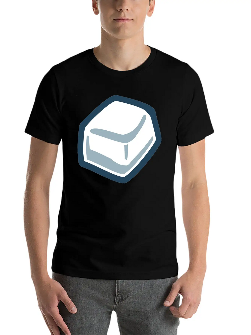 Ice Cubes Unisex Short Sleeve Soft Cotton T-Shirt – Casual Everyday Wear