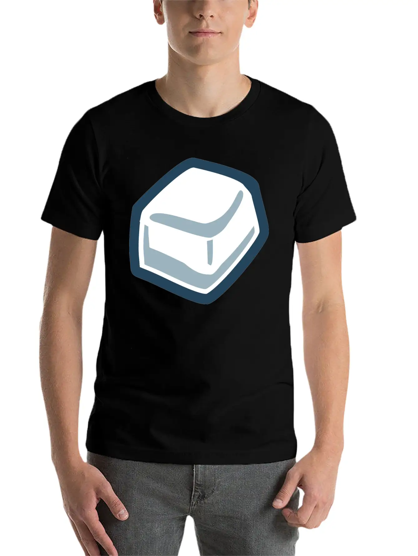 Ice Cubes Unisex Short Sleeve Soft Cotton T-Shirt – Casual Everyday Wear