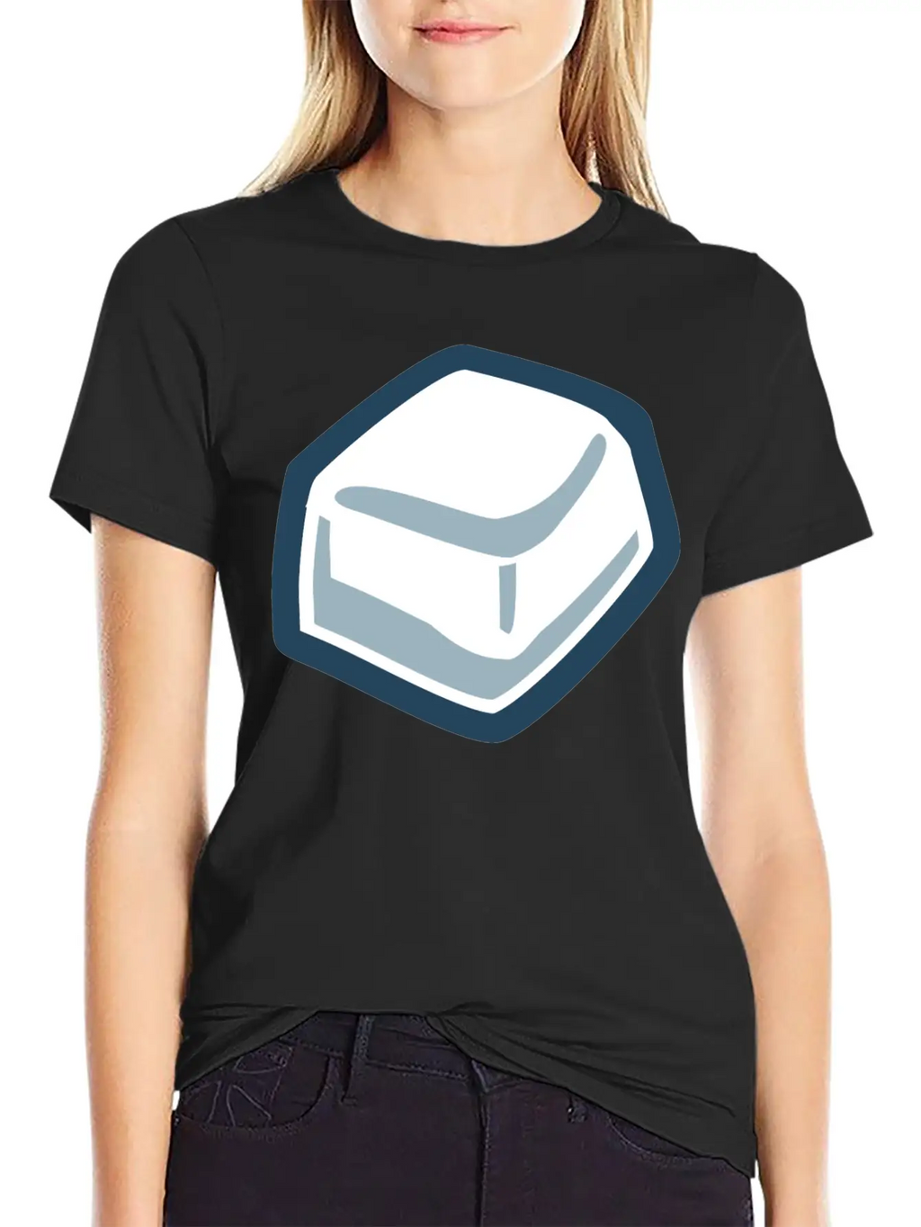 Ice Cubes Unisex Short Sleeve Soft Cotton T-Shirt – Casual Everyday Wear