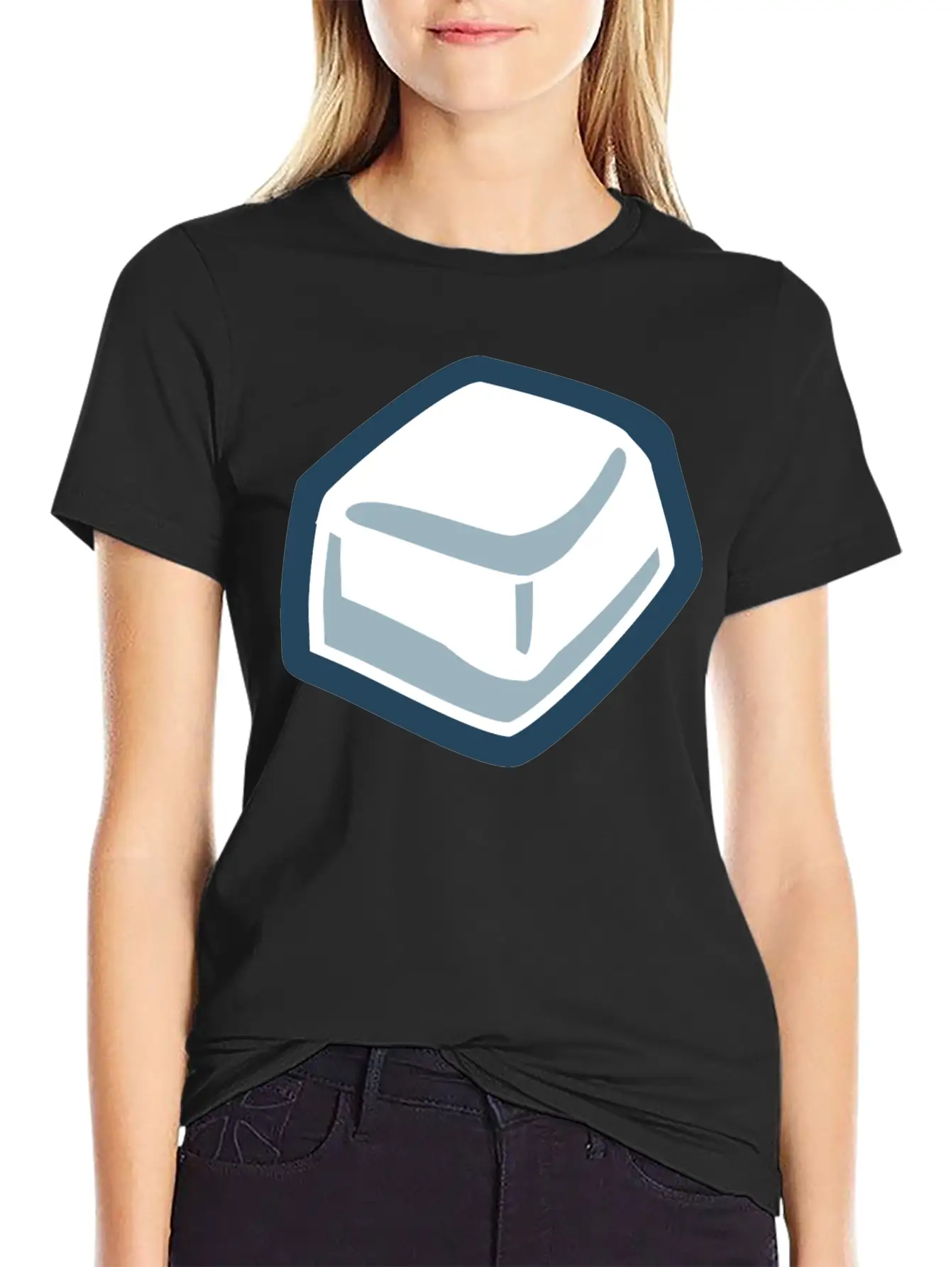 Ice Cubes Unisex Short Sleeve Soft Cotton T-Shirt – Casual Everyday Wear