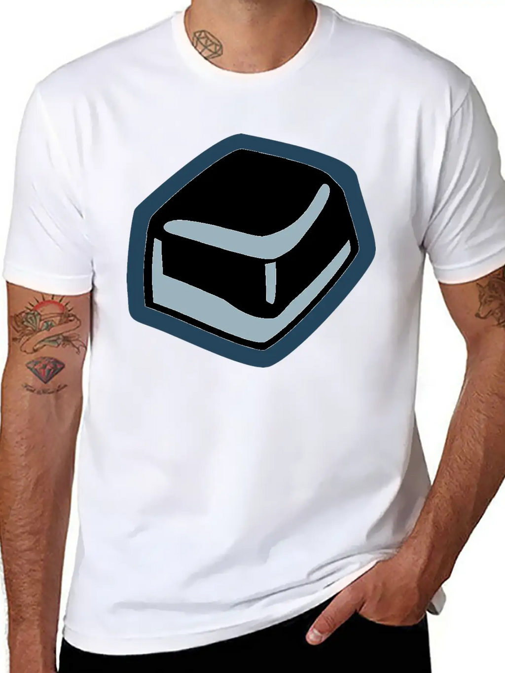 Ice Cubes Unisex Short Sleeve Soft Cotton T-Shirt – Casual Everyday Wear