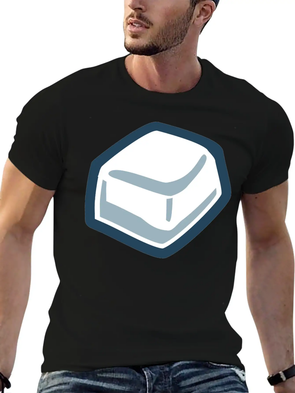 Ice Cubes Unisex Short Sleeve Soft Cotton T-Shirt – Casual Everyday Wear