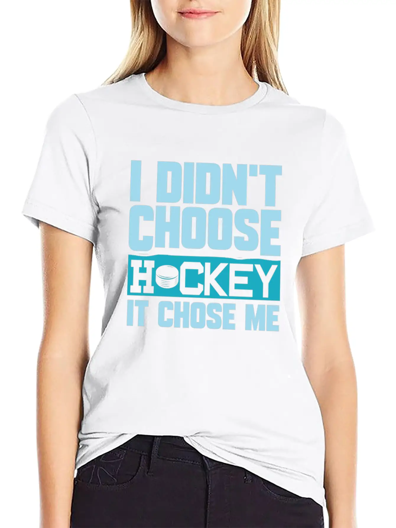 Ice Hockey Classic Fit Graphic Tee For Daily Comfort – Unisex Cotton Shirt