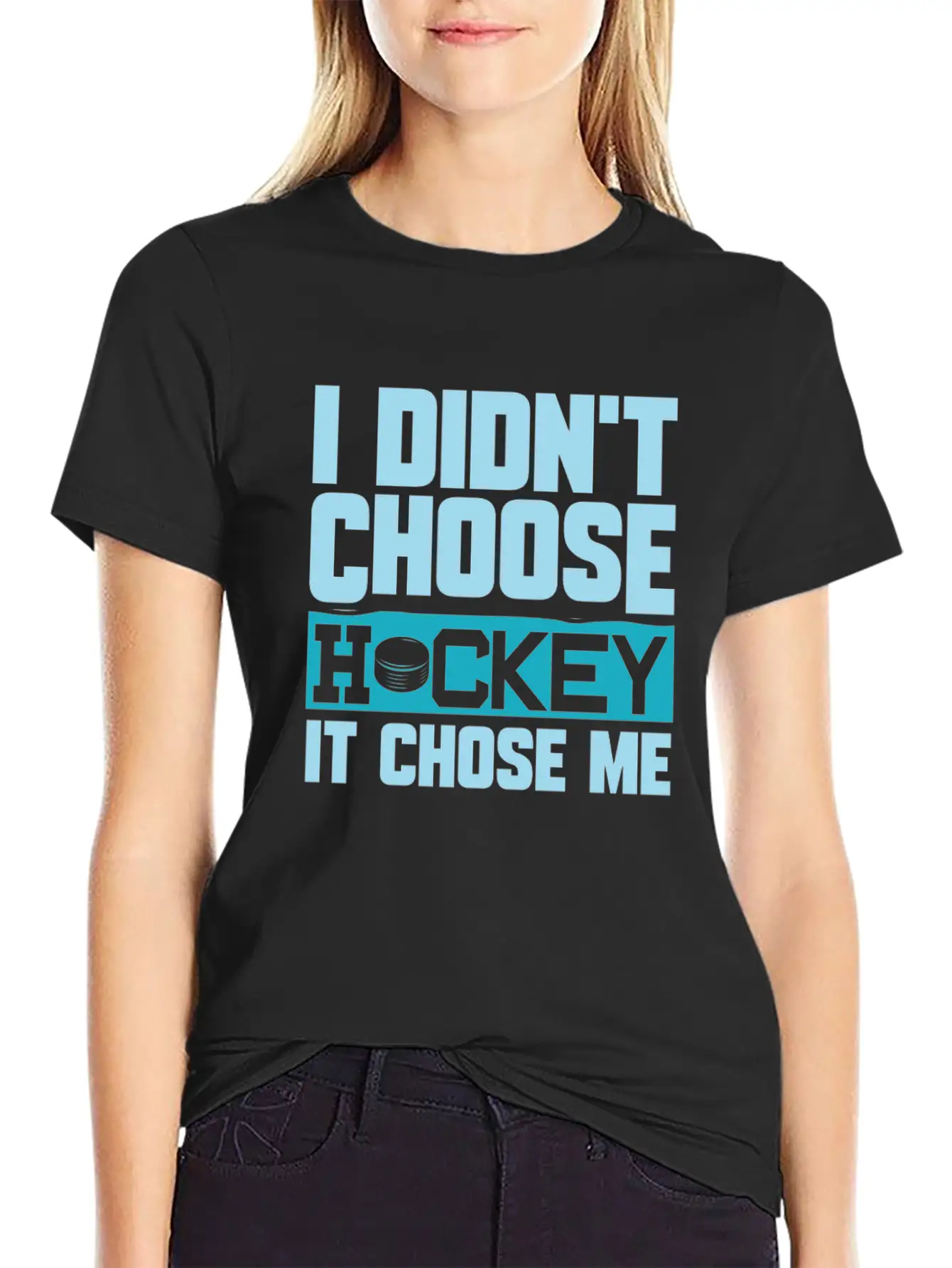 Ice Hockey Classic Fit Graphic Tee For Daily Comfort – Unisex Cotton Shirt