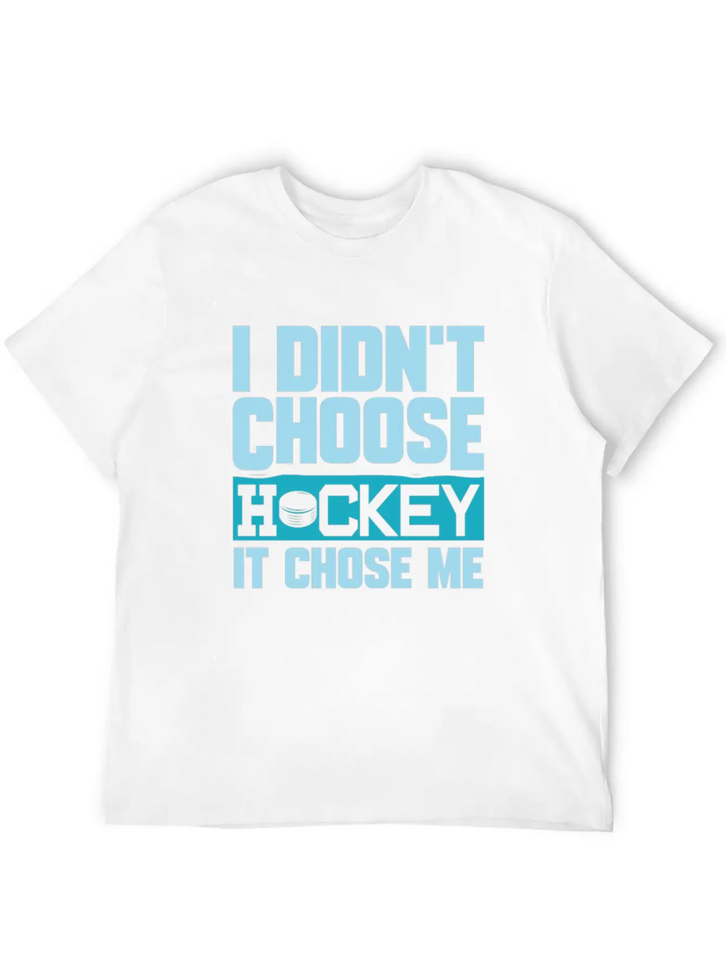 Ice Hockey Classic Fit Graphic Tee For Daily Comfort – Unisex Cotton Shirt