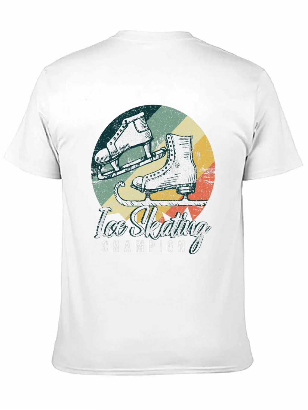 Ice Skating Unisex Casual T-Shirt – Clean Design For Daily Comfort