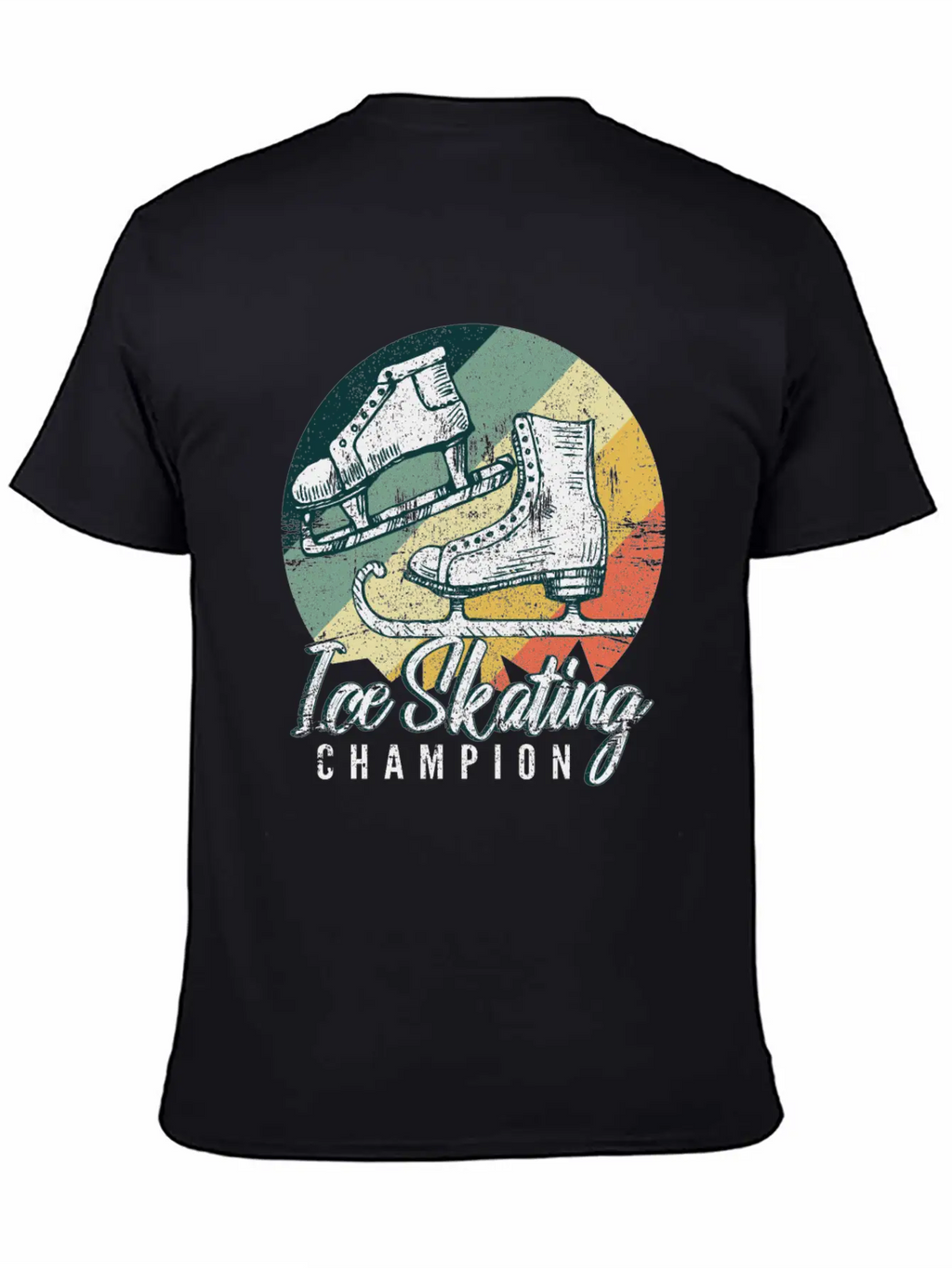 Ice Skating Unisex Casual T-Shirt – Clean Design For Daily Comfort