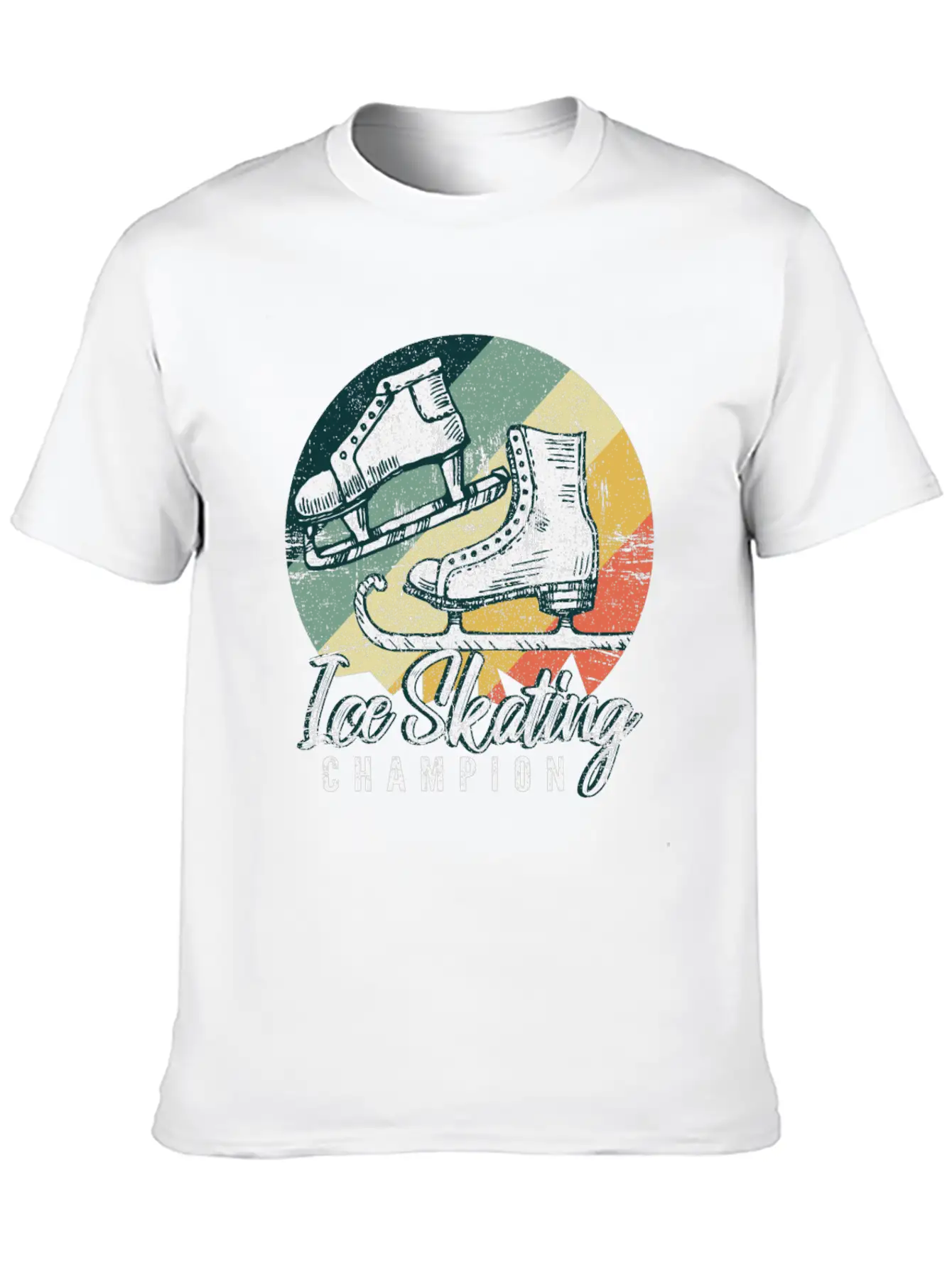 Ice Skating Unisex Casual T-Shirt – Clean Design For Daily Comfort