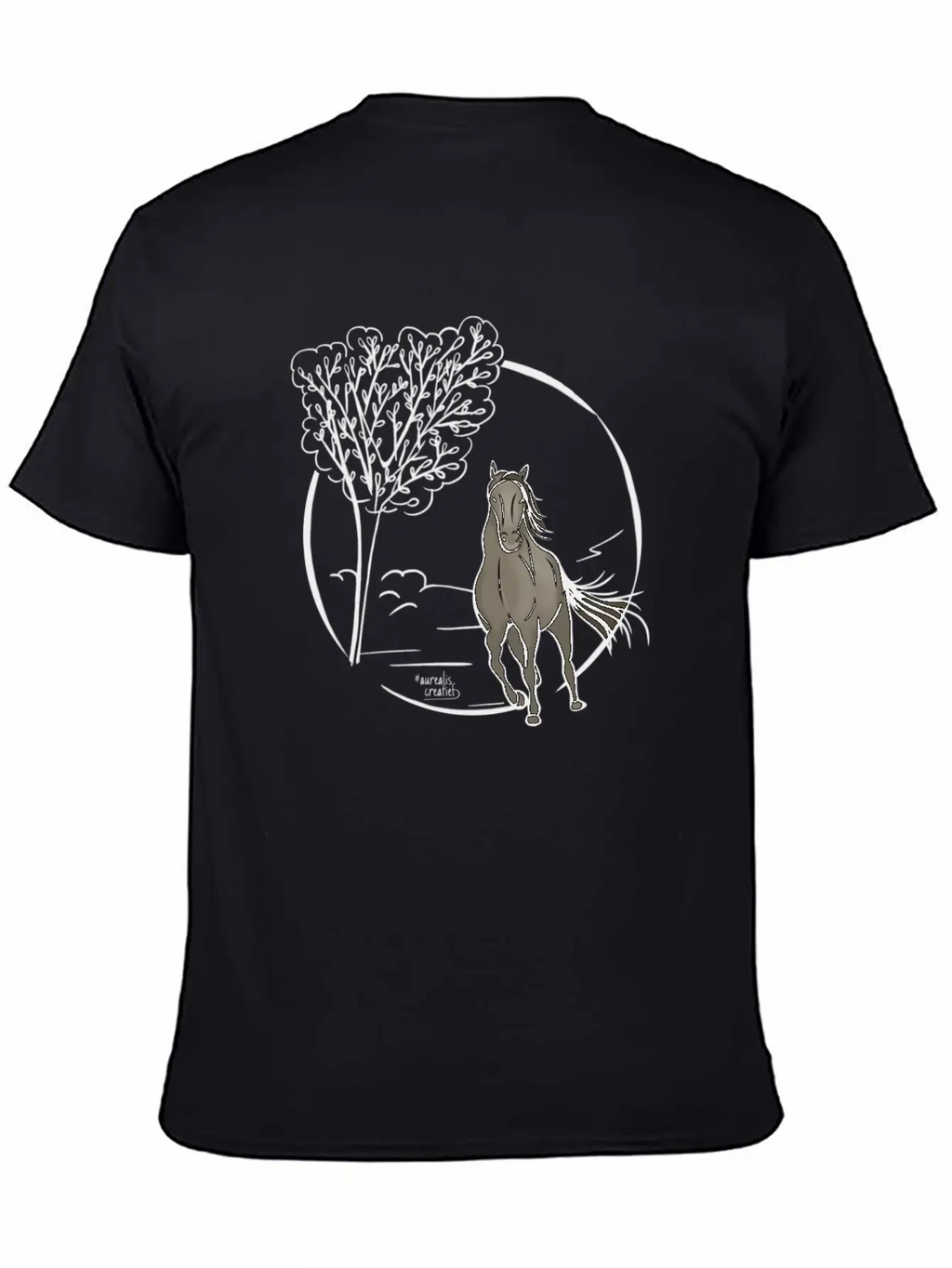 Icelandic Horse Classic Fit Graphic Tee For Daily Comfort – Unisex Cotton Shirt