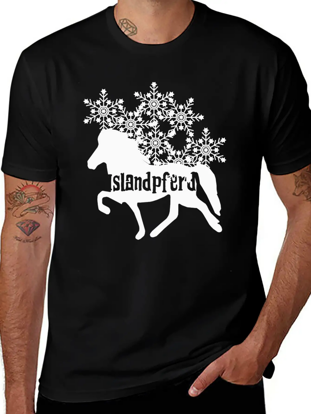 Icelandic Horse: Pony Merch Unisex Short Sleeve Soft Cotton T-Shirt – Casual Everyday Wear