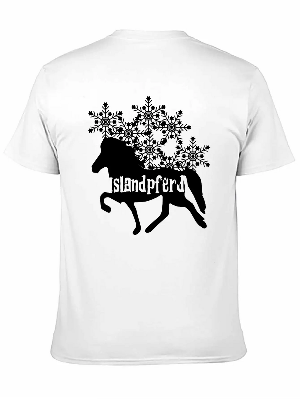 Icelandic Horse: Pony Merch Unisex Short Sleeve Soft Cotton T-Shirt – Casual Everyday Wear