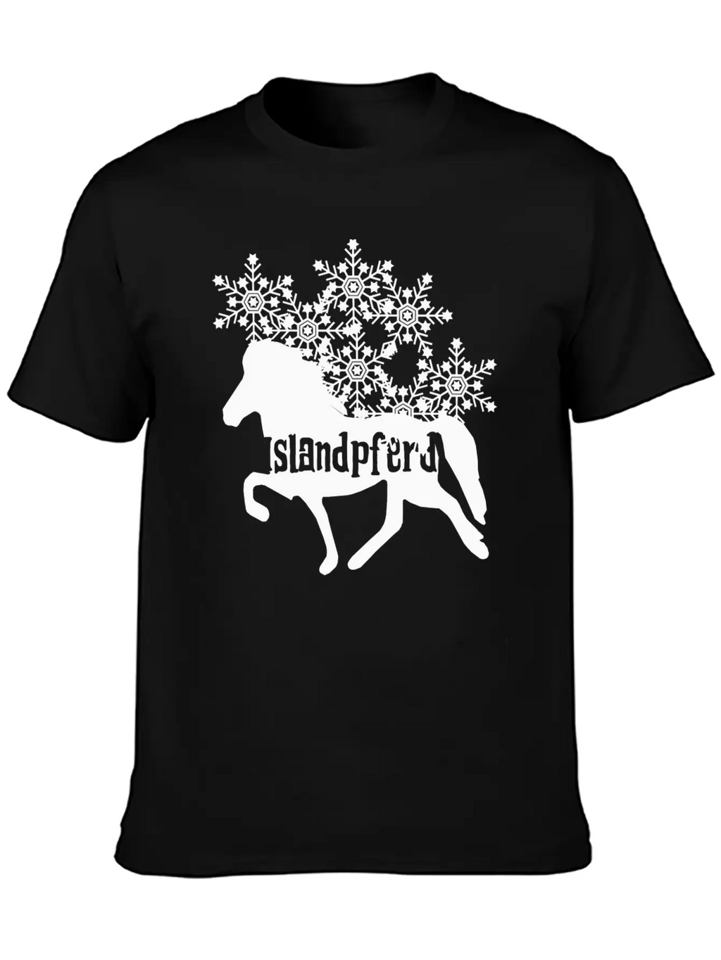 Icelandic Horse: Pony Merch Unisex Short Sleeve Soft Cotton T-Shirt – Casual Everyday Wear