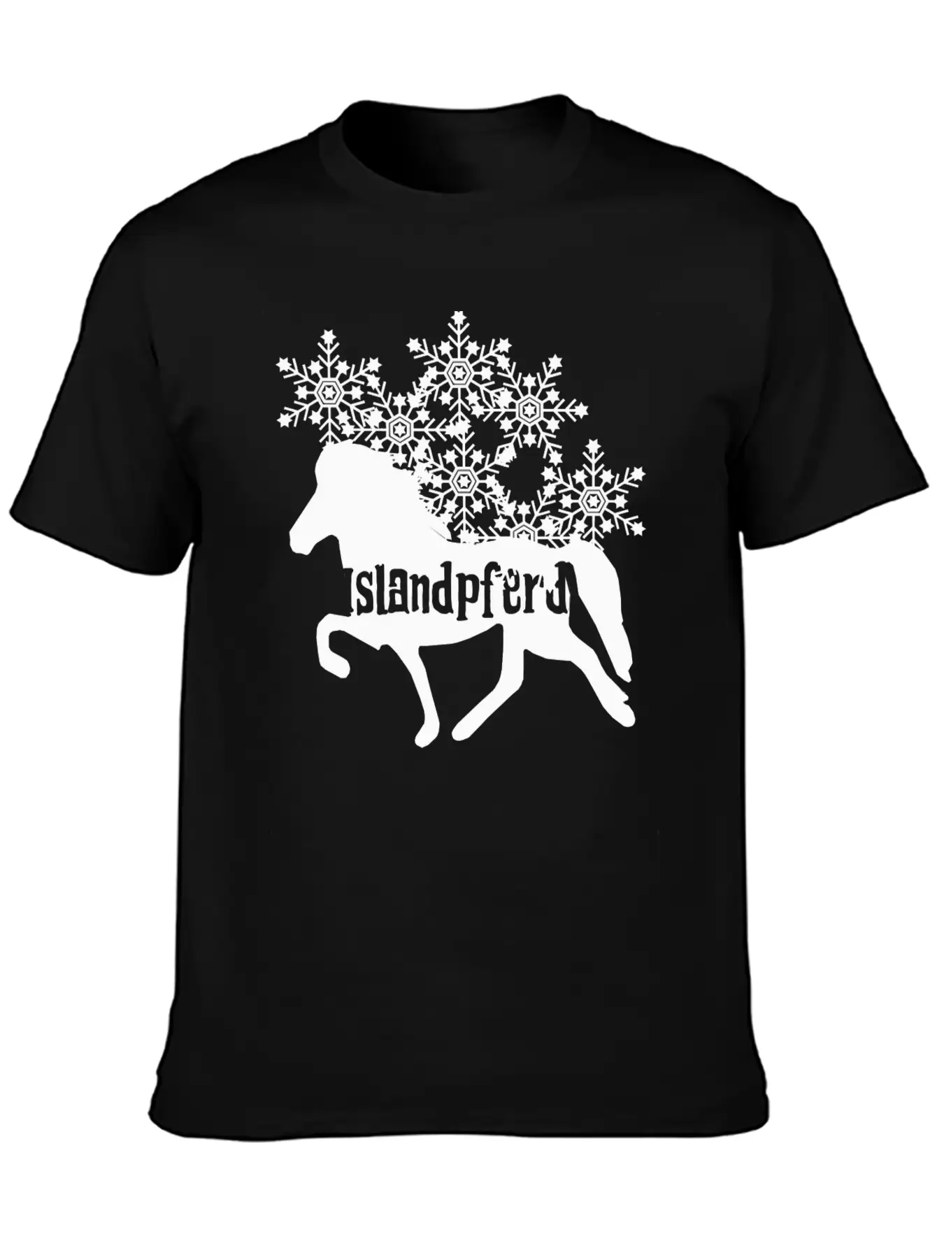 Icelandic Horse: Pony Merch Unisex Short Sleeve Soft Cotton T-Shirt – Casual Everyday Wear