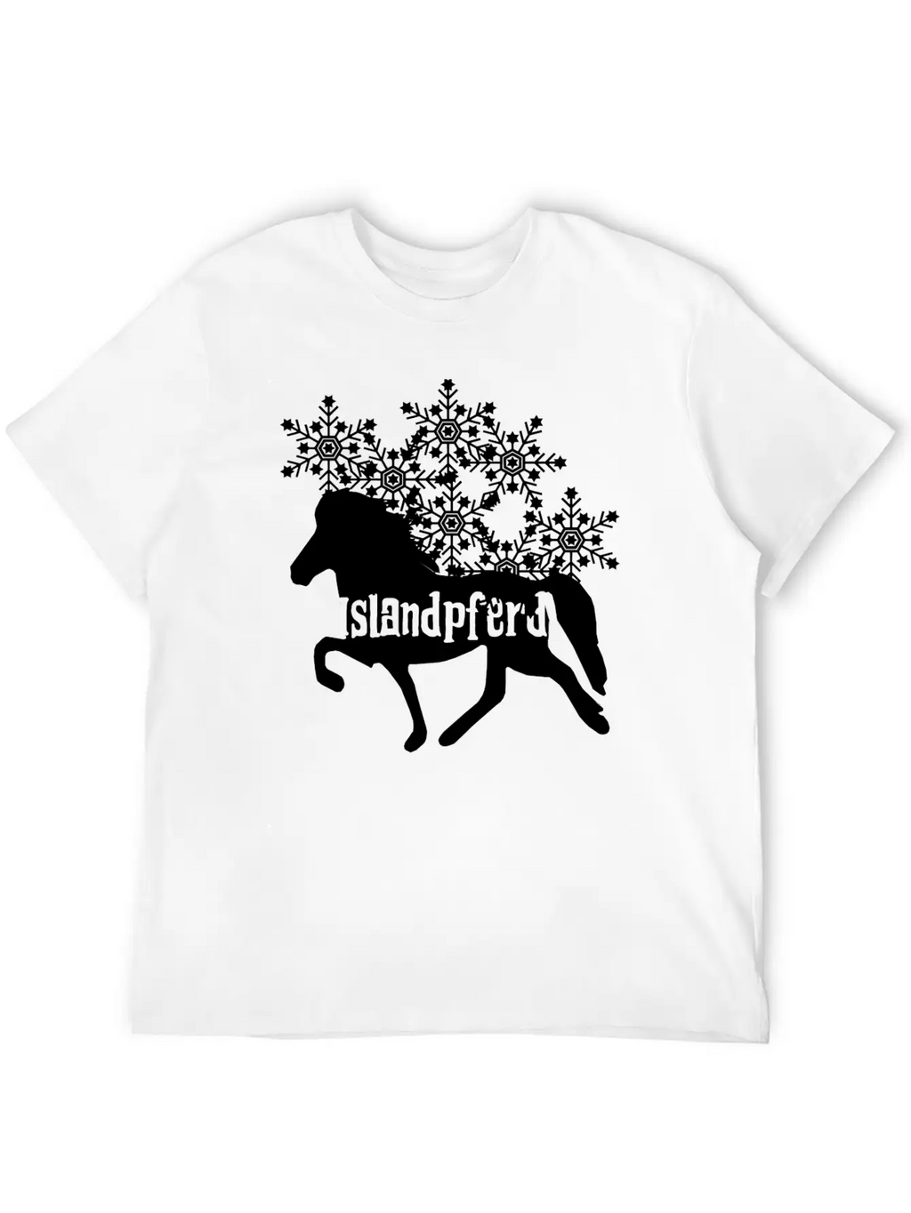 Icelandic Horse: Pony Merch Unisex Short Sleeve Soft Cotton T-Shirt – Casual Everyday Wear
