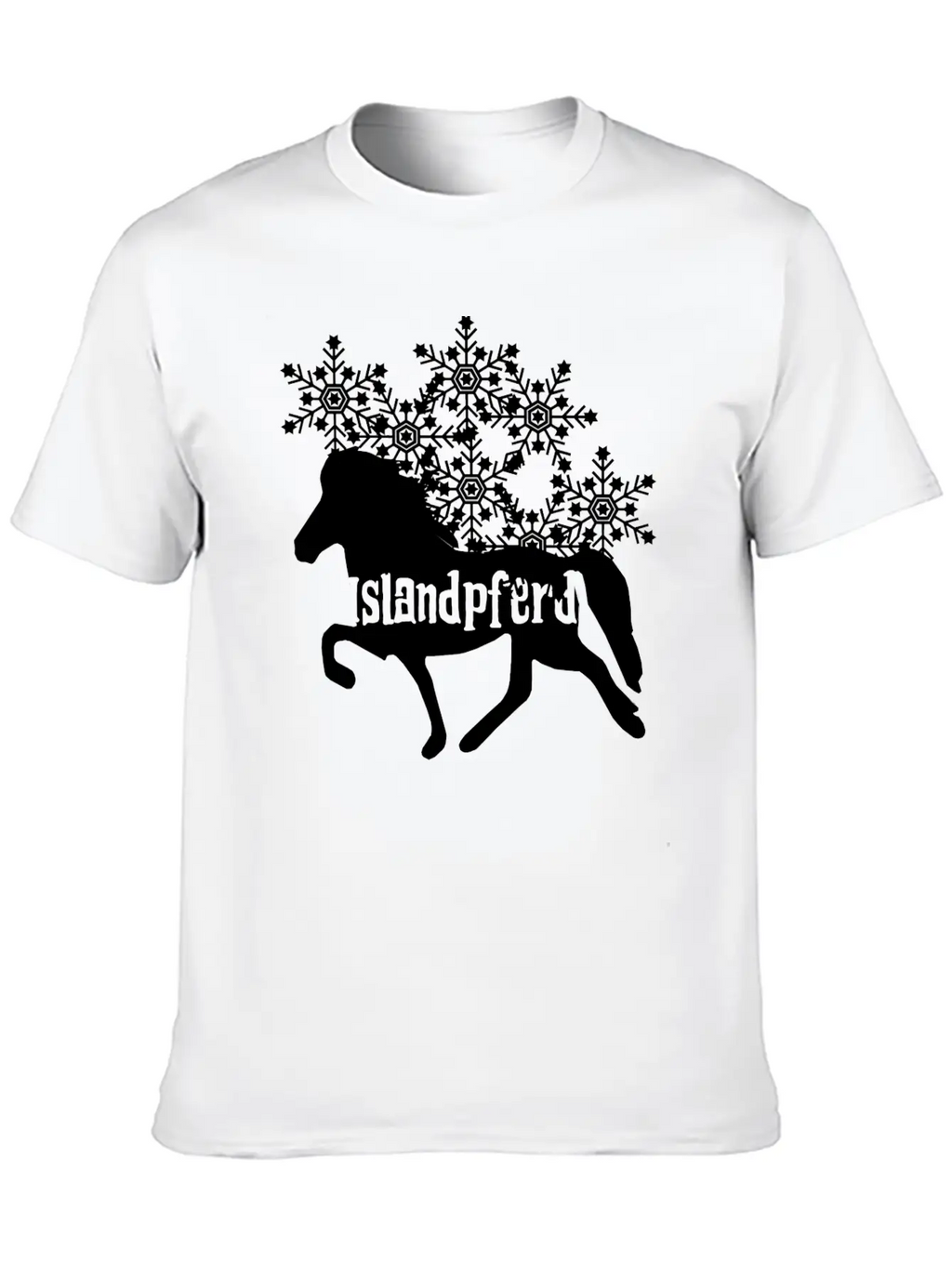 Icelandic Horse: Pony Merch Unisex Short Sleeve Soft Cotton T-Shirt – Casual Everyday Wear