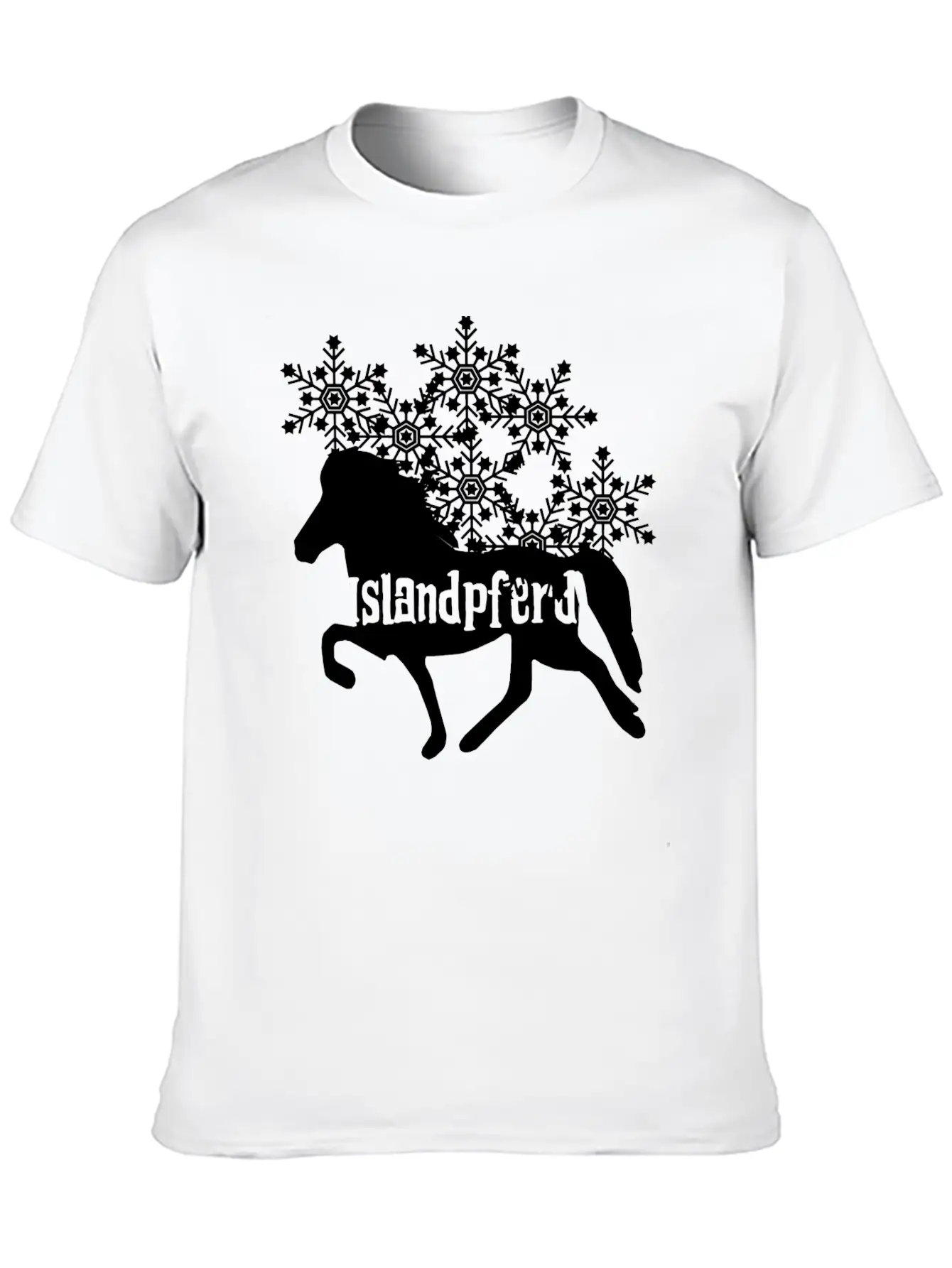 Icelandic Horse: Pony Merch Unisex Short Sleeve Soft Cotton T-Shirt – Casual Everyday Wear