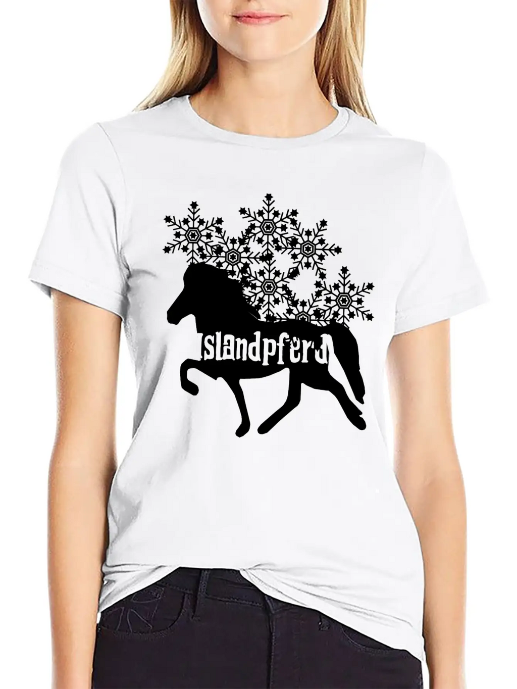 Icelandic Horse: Pony Merch Unisex Short Sleeve Soft Cotton T-Shirt – Casual Everyday Wear