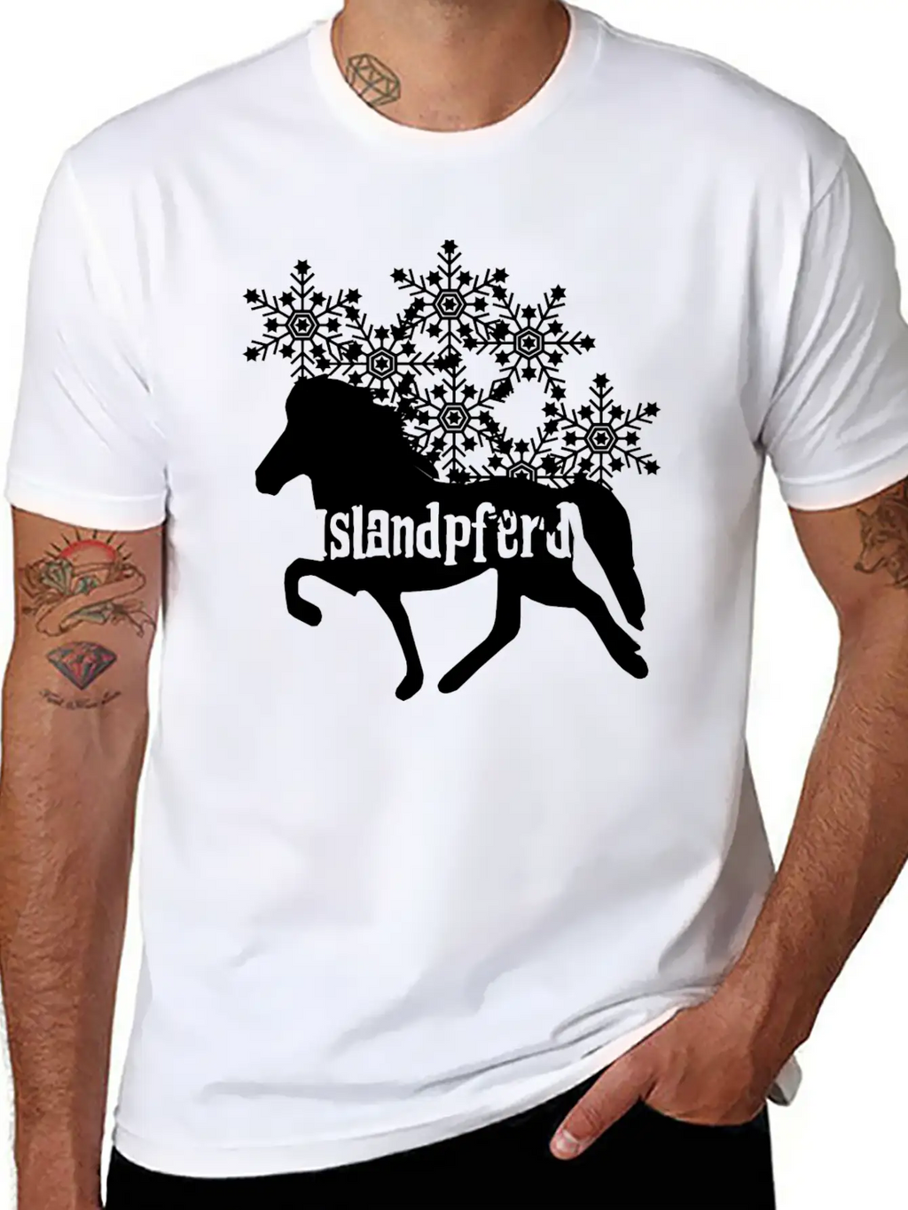 Icelandic Horse: Pony Merch Unisex Short Sleeve Soft Cotton T-Shirt – Casual Everyday Wear